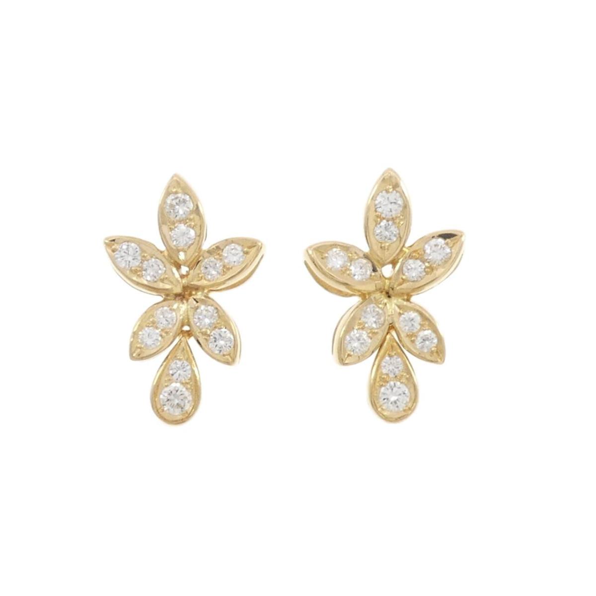 K18YG ダイヤモンド ピアス【中古】｜KOMEHYO ONLINESTORE 店