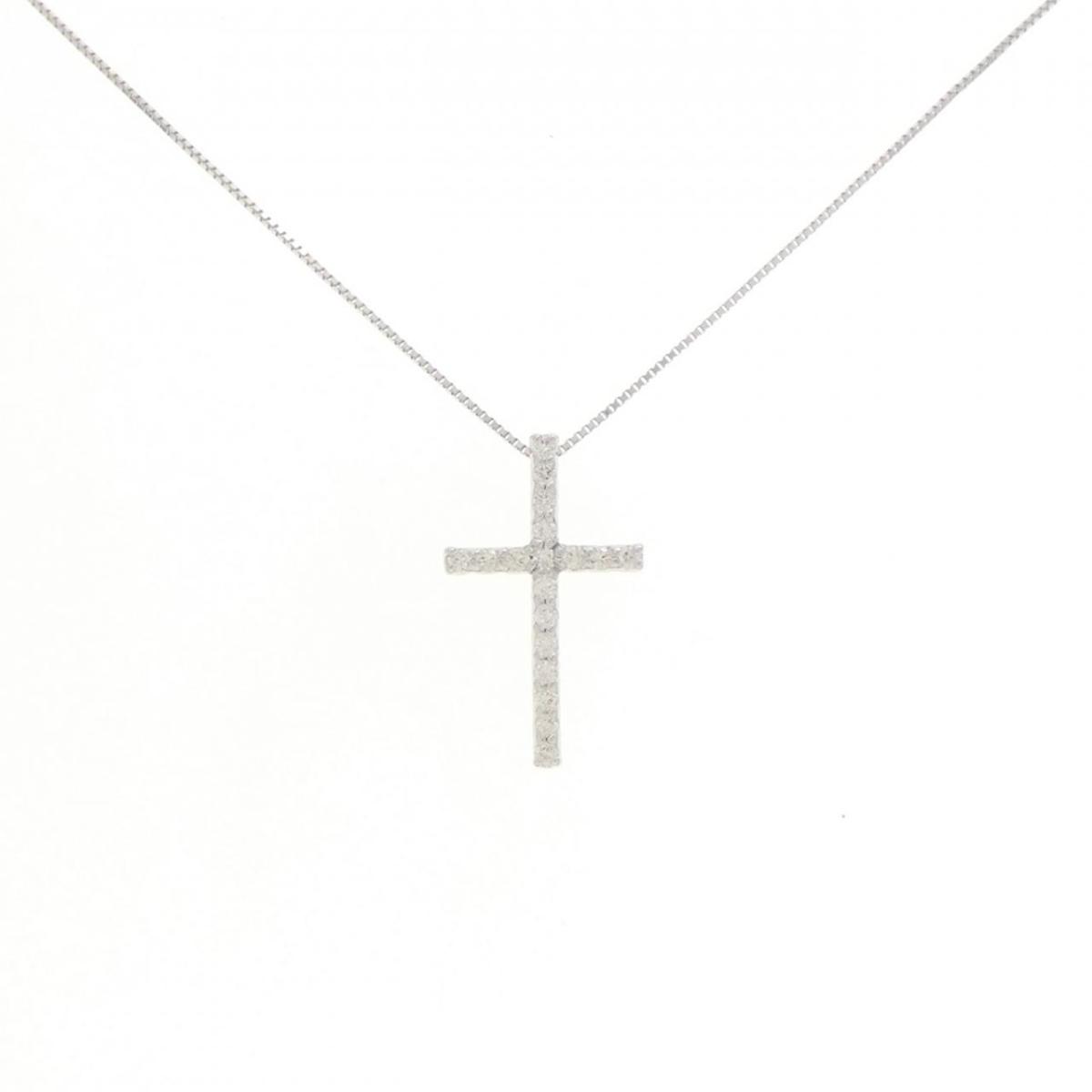 K18WG ダイヤモンド ネックレス 0.20CT【中古】|KOMEHYO ONLINESTORE 店