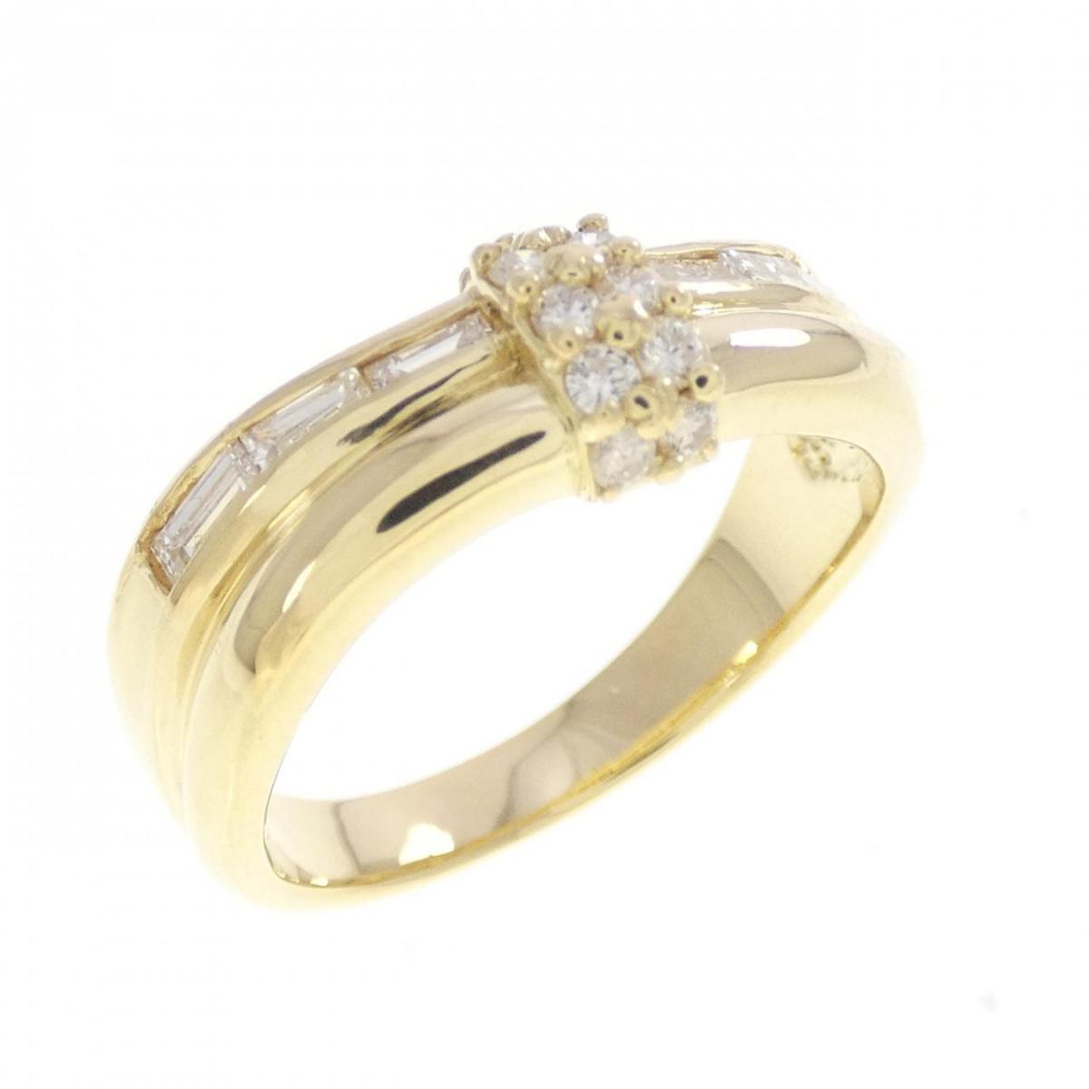 K18YG ダイヤモンド リング 0.44CT【中古】|KOMEHYO ONLINESTORE 店