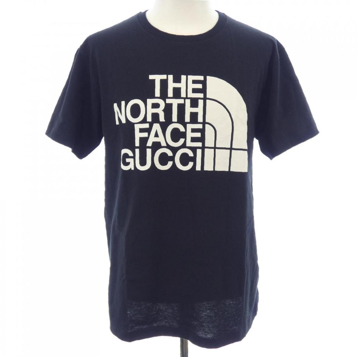 グッチザノースフェイス GUCCI×THE NORTH FACE 615044 XJDBZ Tシャツ【中古】|KOMEHYO ONLINESTORE 店