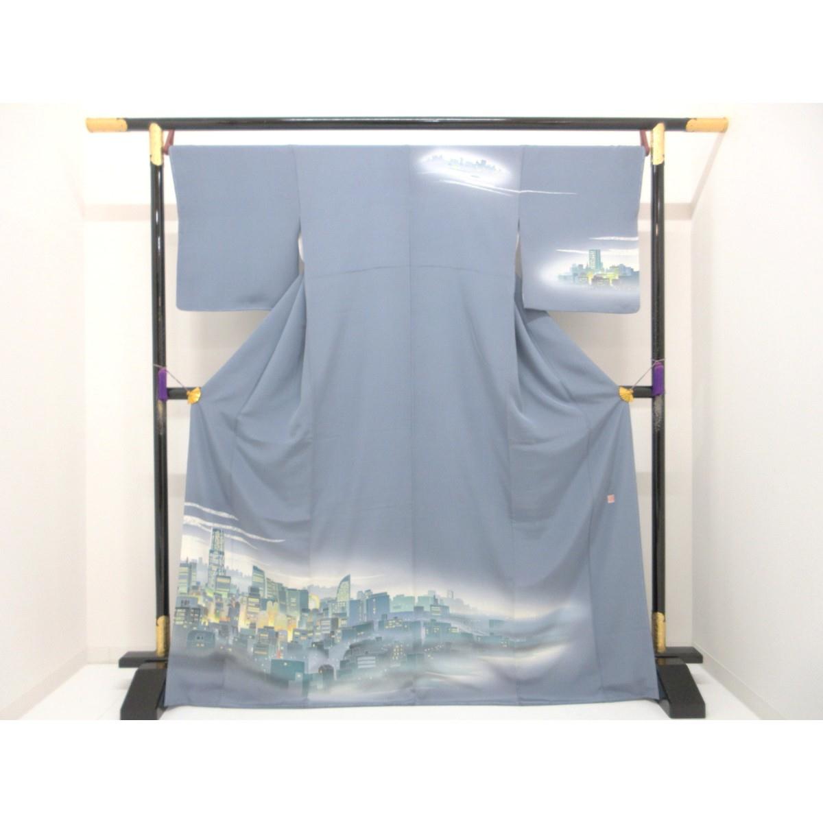 訪問着　石田巳代治【本加賀友禅】【中古】｜KOMEHYO ONLINESTORE 店