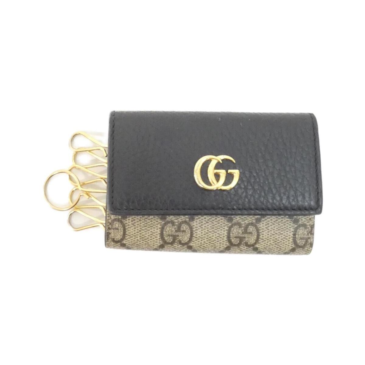 グッチ GG MARMONT 456118 17WAG キーケース【中古】｜KOMEHYO ONLINESTORE 店