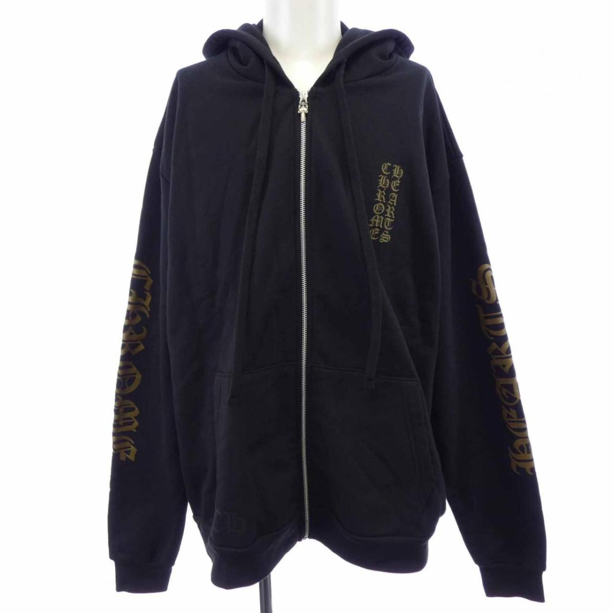 クロムハーツ CHROME HEARTS ヴァーティカルロゴ VERTICAL LOGO 408011873******01V パーカー【中古】|KOMEHYO ONLINESTORE 店