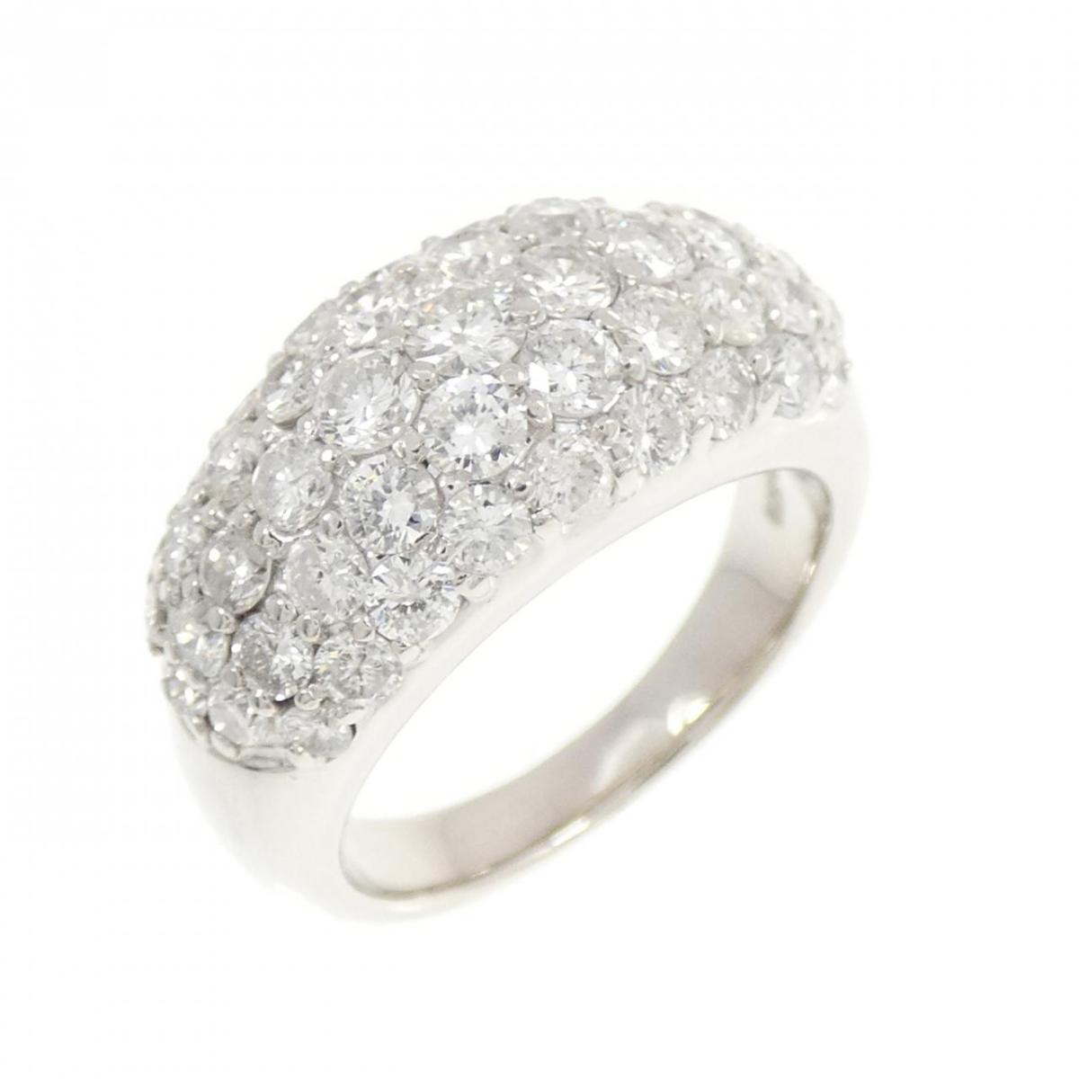 PT900 パヴェ ダイヤモンド リング 2.00CT【中古】｜KOMEHYO ONLINESTORE 店
