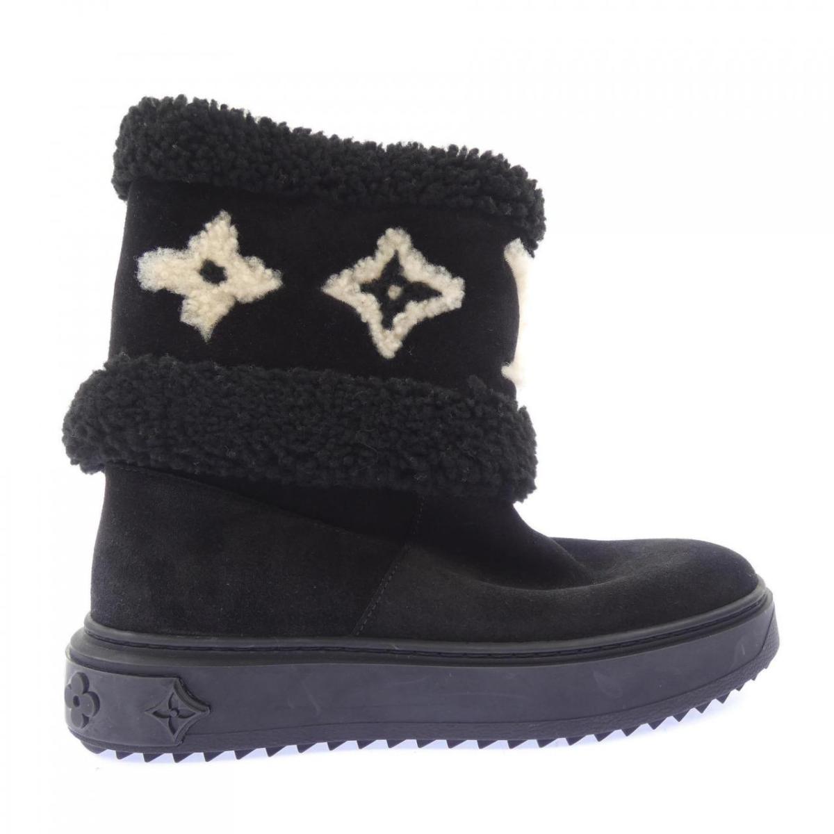 ルイヴィトン LOUIS VUITTON LVイニシャル、モノグラムフラワー スノードロップライン ブーツ【中古】|KOMEHYO ONLINESTORE 店