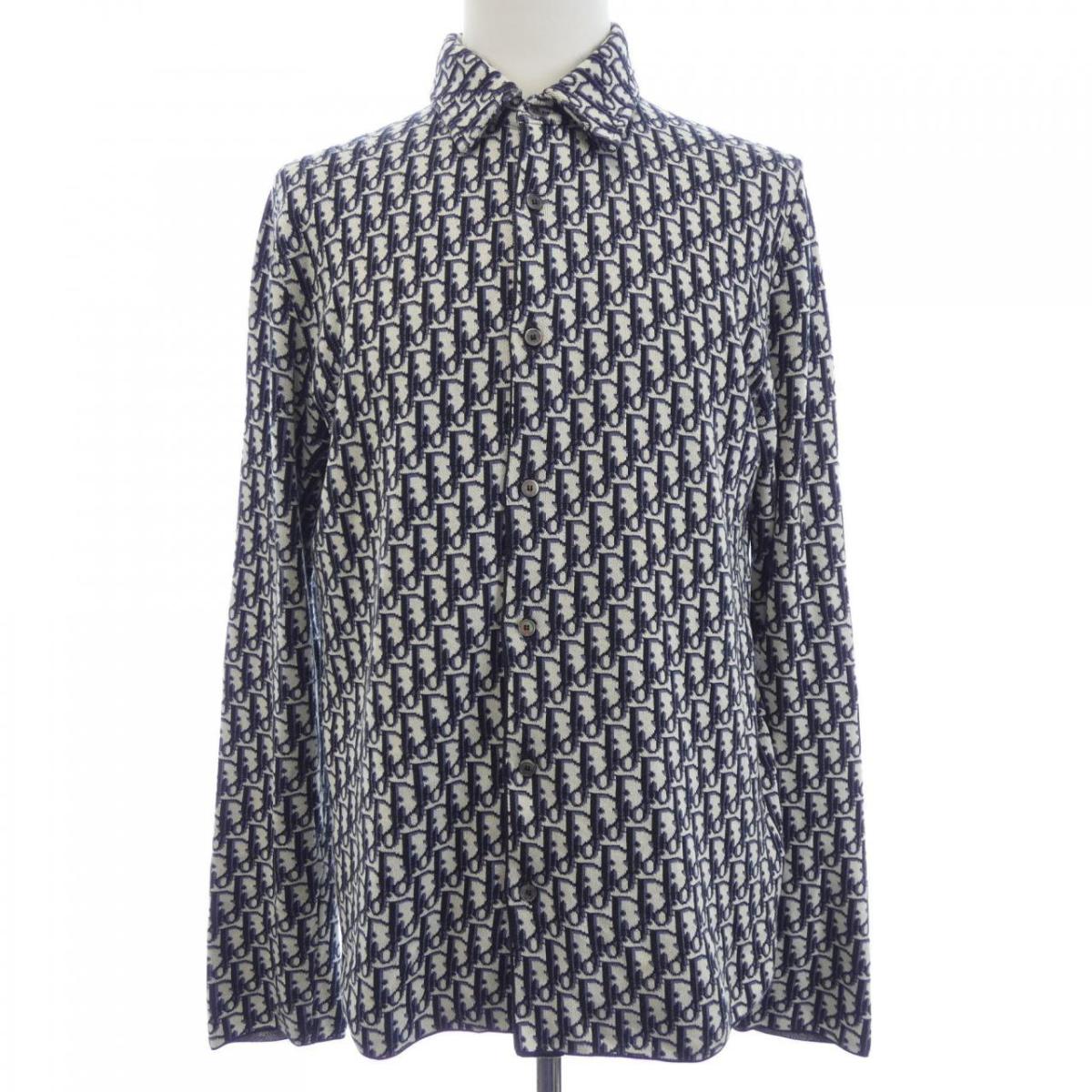 ディオール DIOR オーバーシャツ ディオール オブリーク コットンジャカード 023M550AT099 シャツ【中古】｜KOMEHYO ONLINESTORE 店