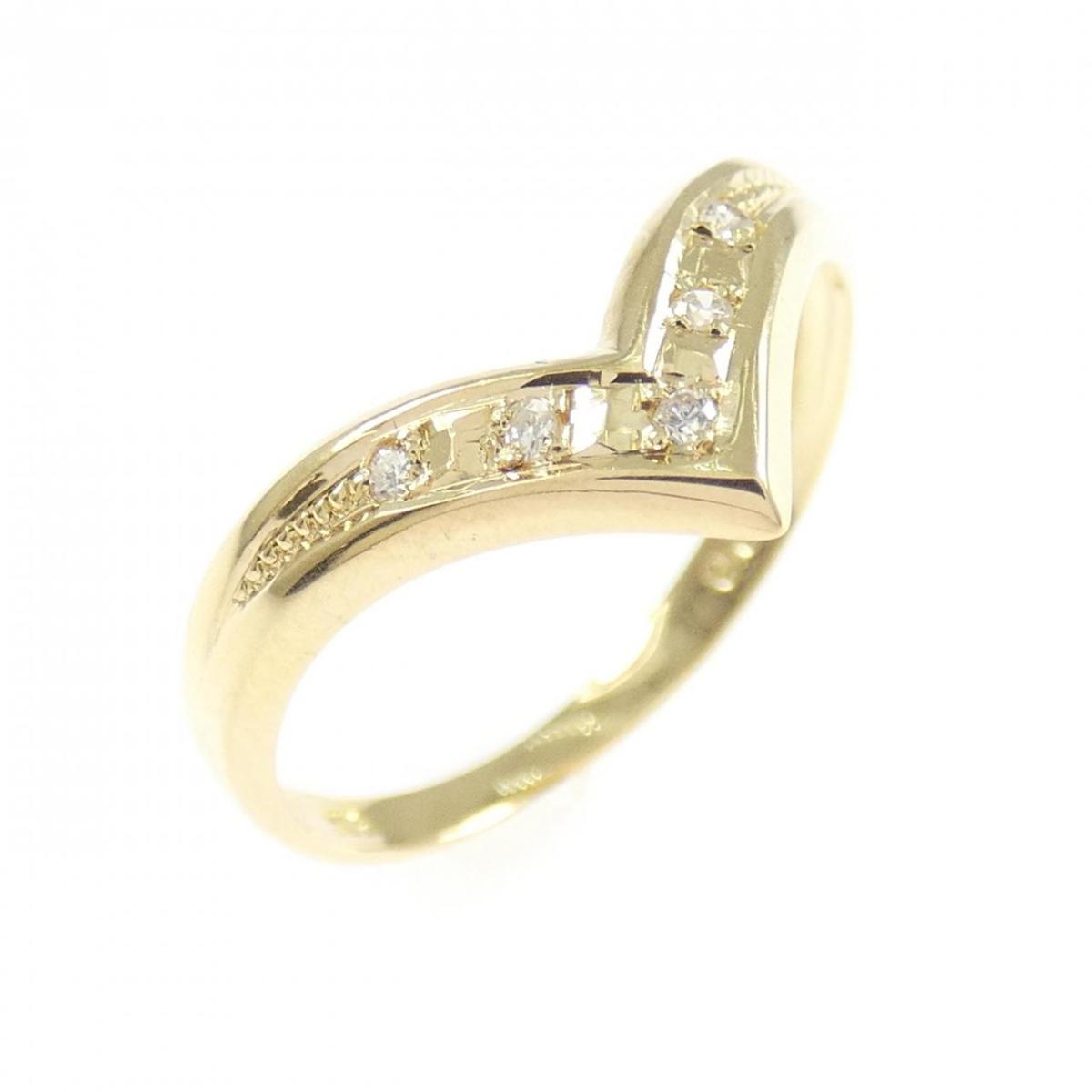K18YG ダイヤモンド リング 0.03CT【中古】|KOMEHYO ONLINESTORE 店