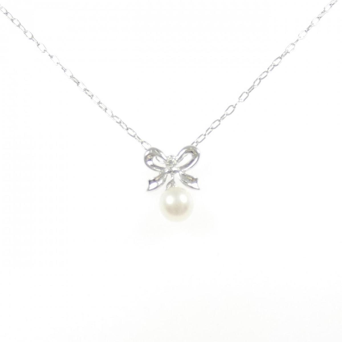 K14WG 淡水パール ネックレス【中古】｜KOMEHYO ONLINESTORE 店 28,950円