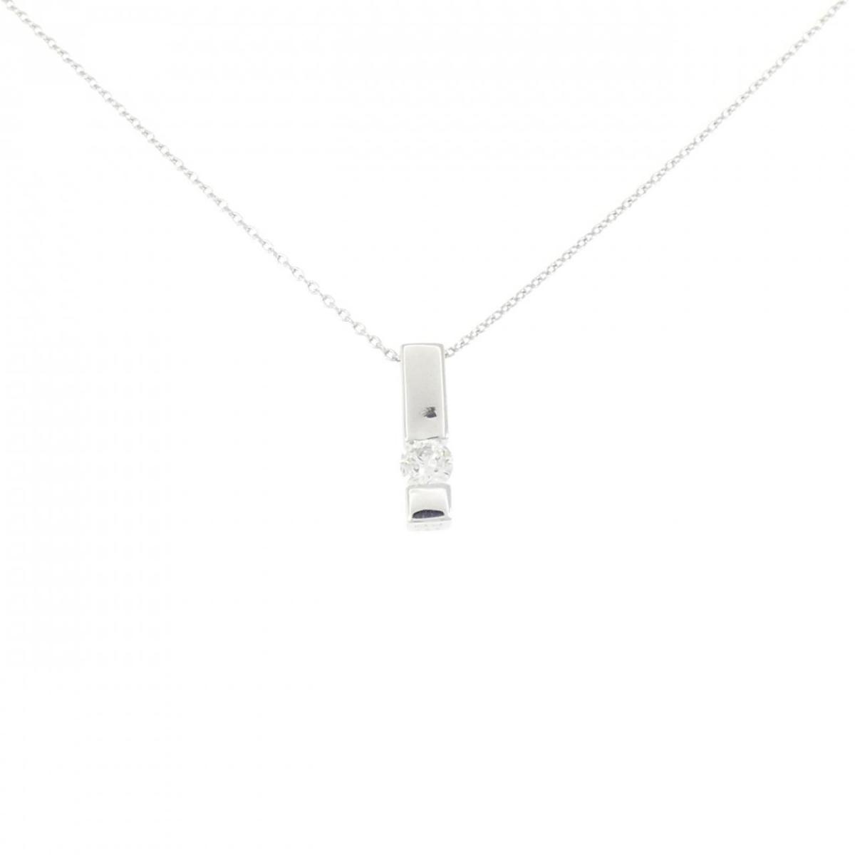 K18WG ダイヤモンド ネックレス 0.23CT【中古】|KOMEHYO ONLINESTORE 店