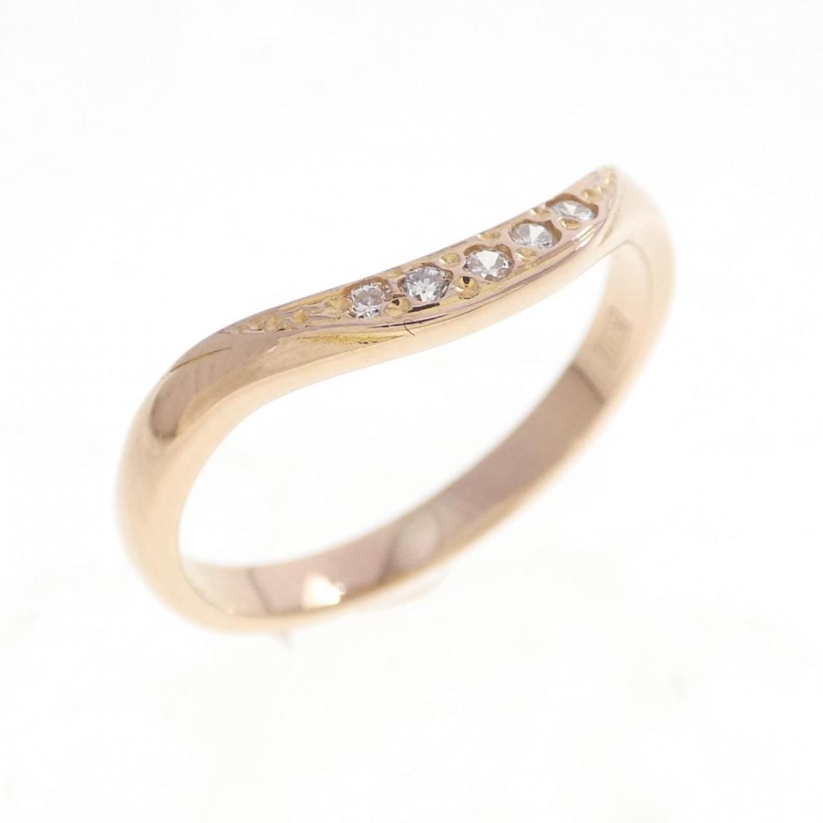 K18PG ダイヤモンド リング【中古】｜KOMEHYO ONLINESTORE 店