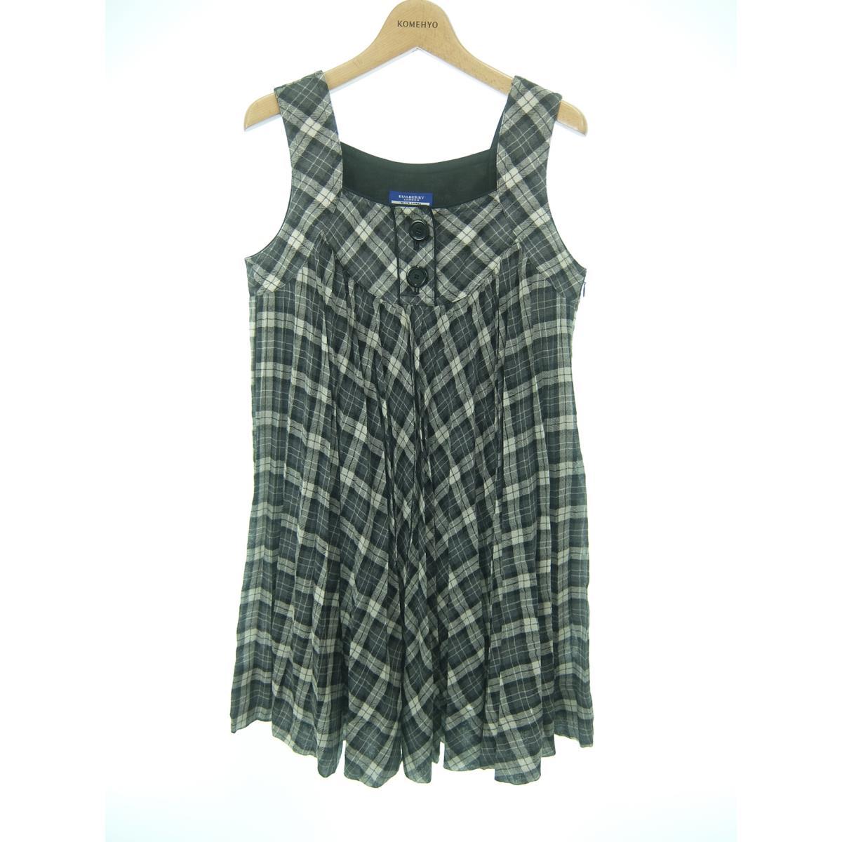 お1人様1点限り バーバリーブルーレーベル ｂｕｒｂｅｒｒｙ ｂｌｕｅ ｌａｂｅｌ ワンピース 中古 無料長期保証 Azurpiscines68 Fr