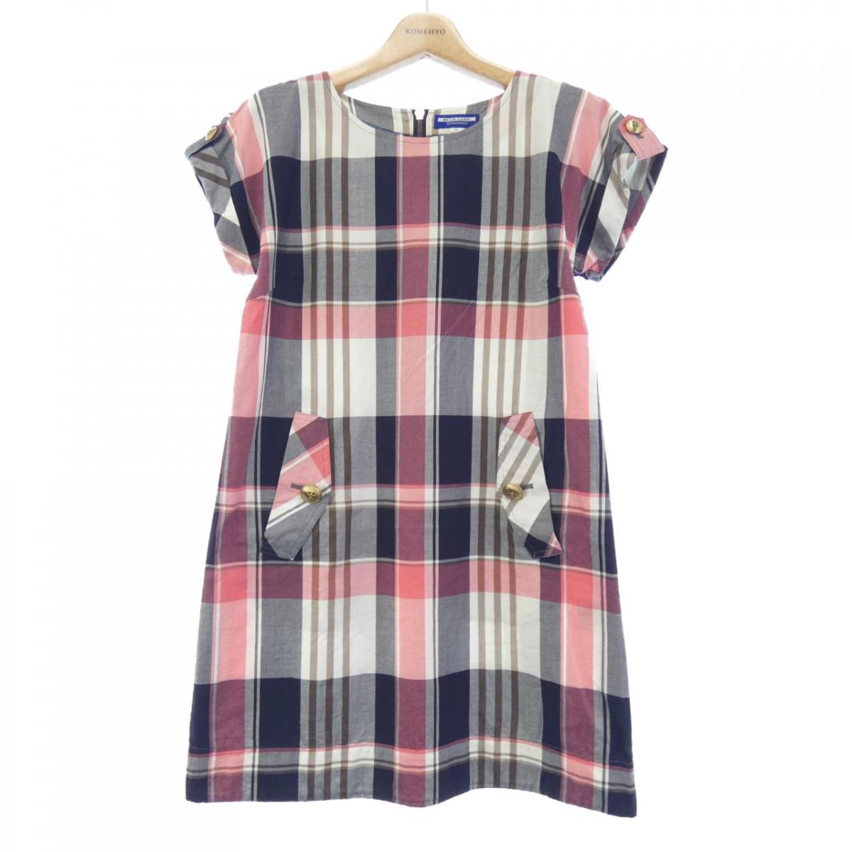 中古 ワンピース 中古 レディースファッション Komehyo ワンピース Label バーバリーブルーレーベル Onlinestore 店 Blue Blue Burberry ワンピース