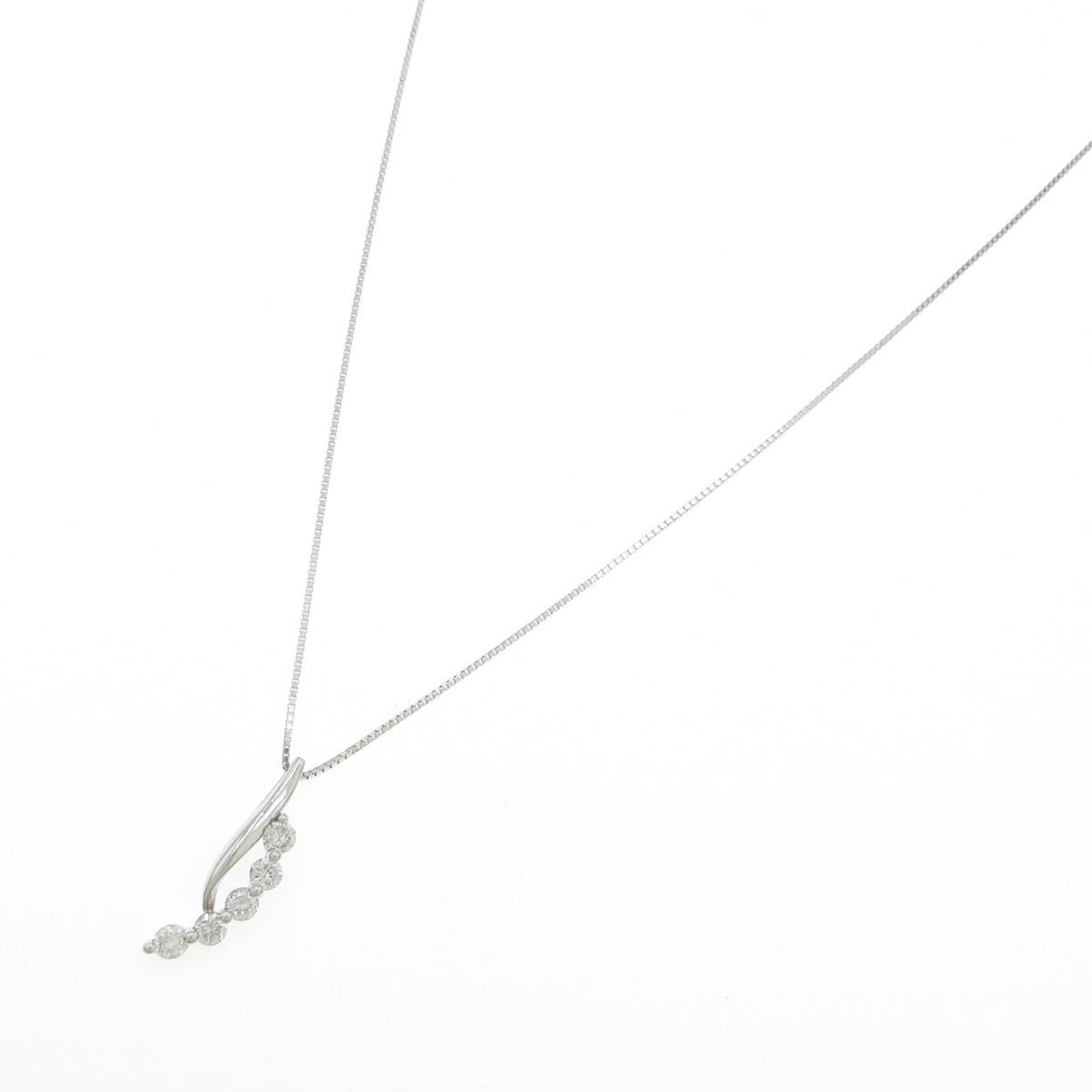 k18wg ダイヤモンドネックレス 中古 Komehyo Onlinestore 店 k18wg ダイヤモンドネックレス 中古 Komehyo Onlinestore 店