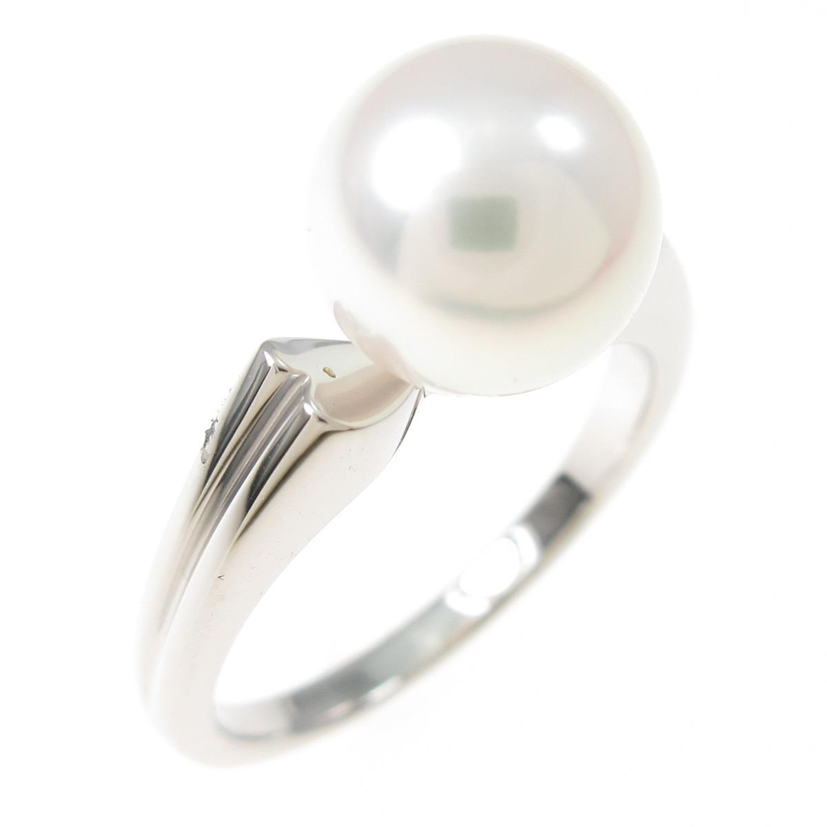 最高の品質 指輪 リング ミキモト アコヤパールリング 中古 Dgb Gov Bf