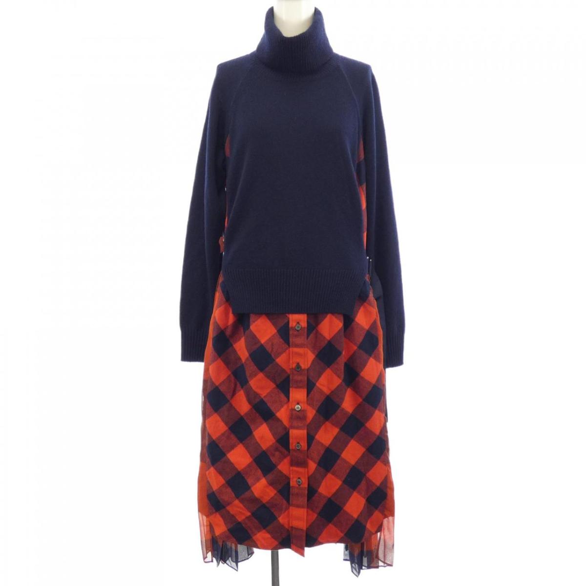 レディースファッション ワンピース サカイ ワンピース 中古 Sacai 春夏新作 Ez Neat Com