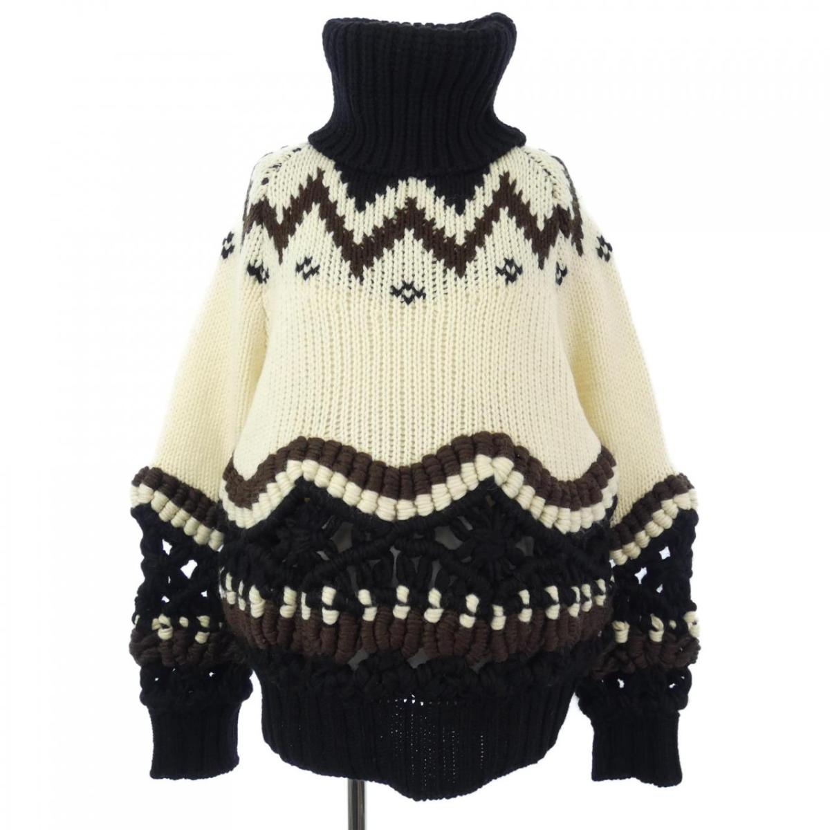 本物の sacai ニット - トップス - www.thjodfelagid.is