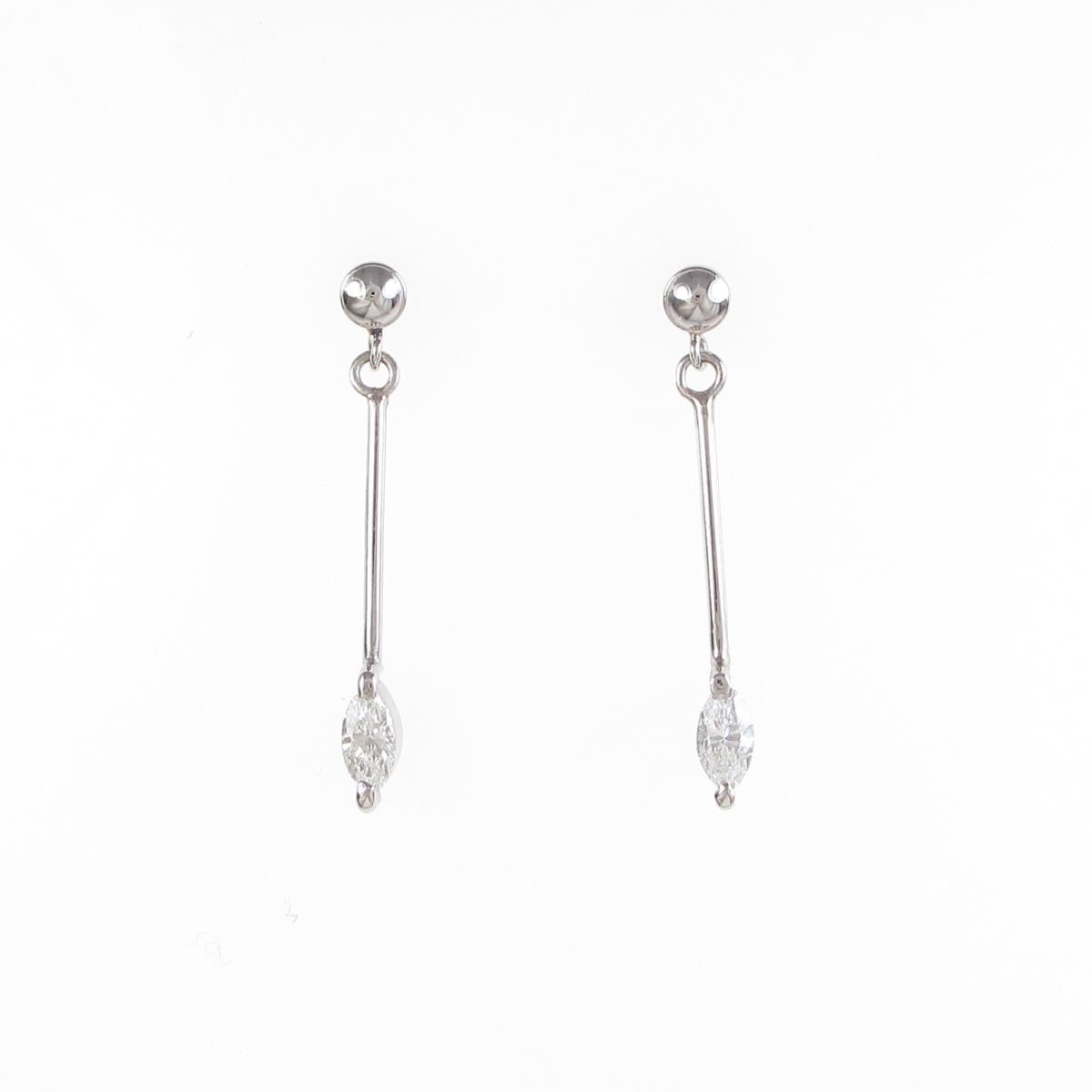 トップ ピアス ｐｔ ダイヤモンドピアス 中古