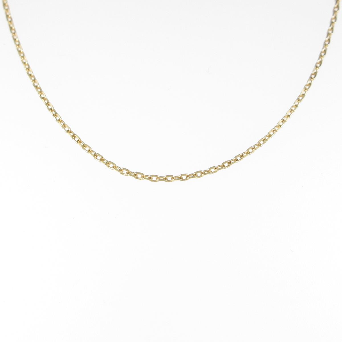 送料無料 ｋ１８ｙｇ アズキ チェーンネックレス 中古 内祝い Reltexir Com