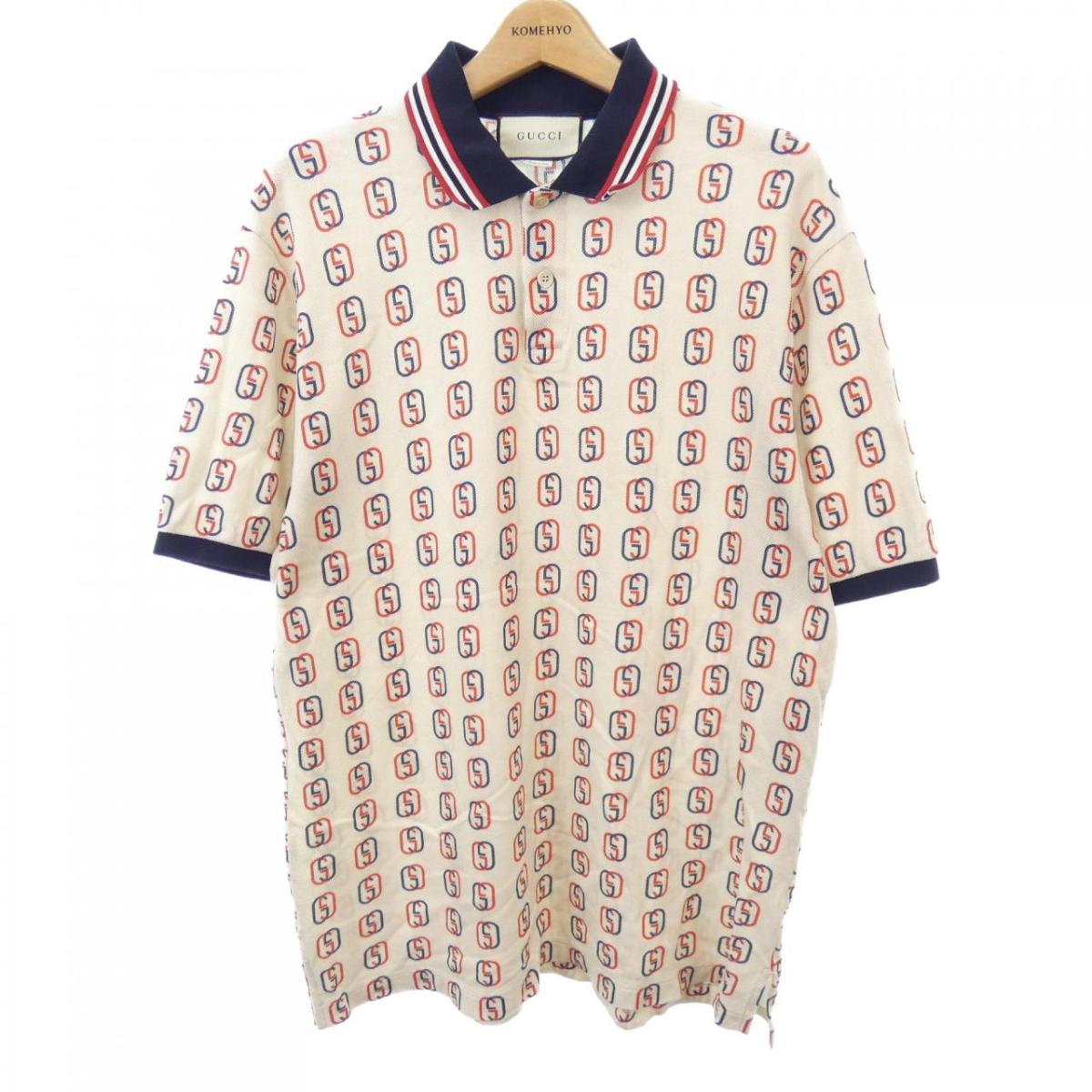 カジュアルシャツ 最適な材料 ポロシャツ 中古 Gucci グッチ