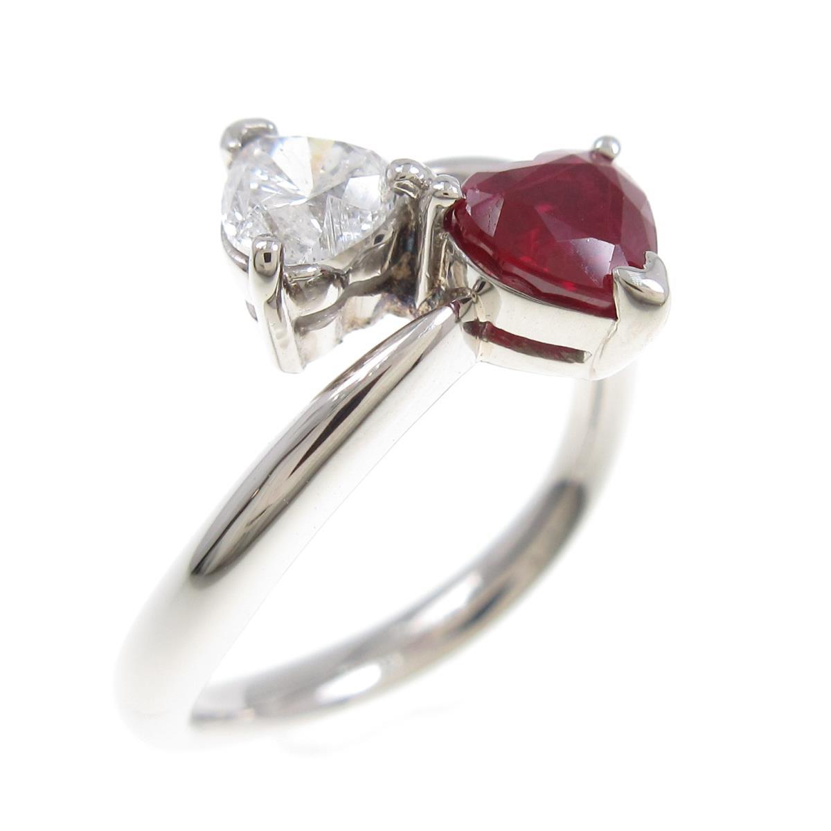 ハート ルビーリング 中古 Mozago Com