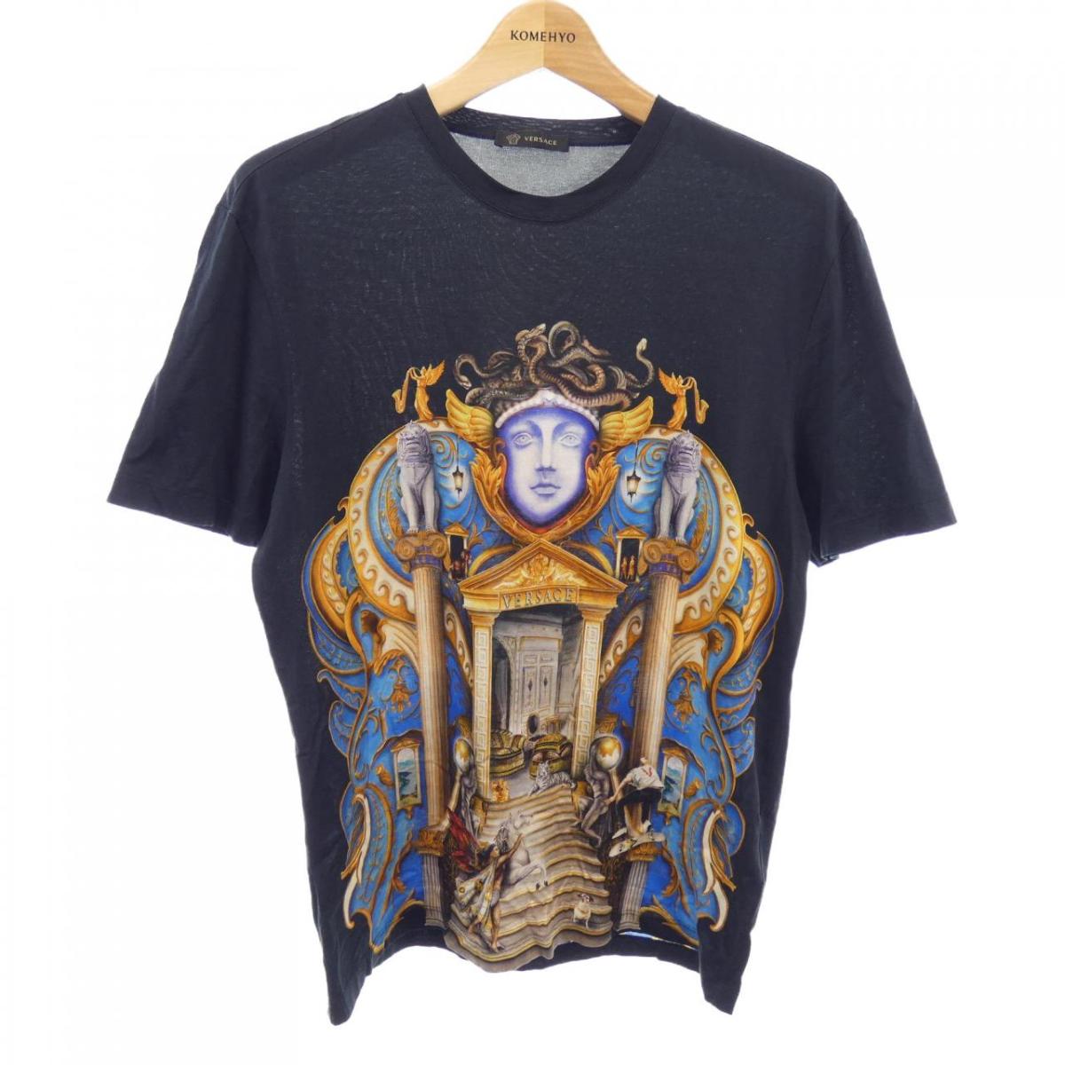年中無休 ヴェルサーチ Tシャツ 中古 Versace 年中無休 ヴェルサーチ Tシャツ 中古 Versace