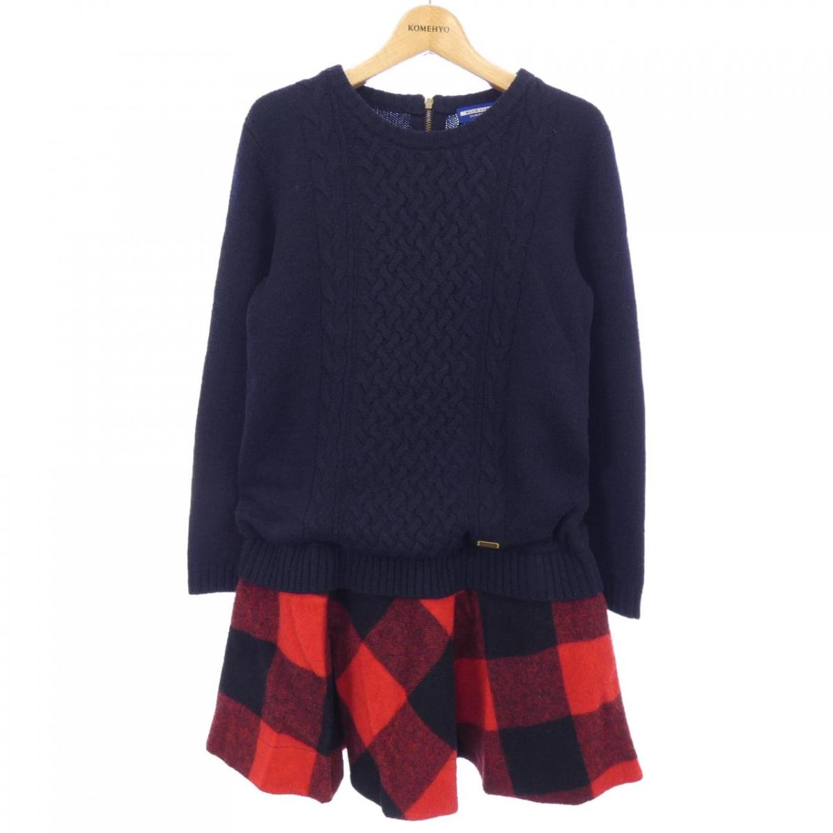 バーバリーブルーレーベル Burberry Blue Label ワンピース 中古 Theconnect Co Zw