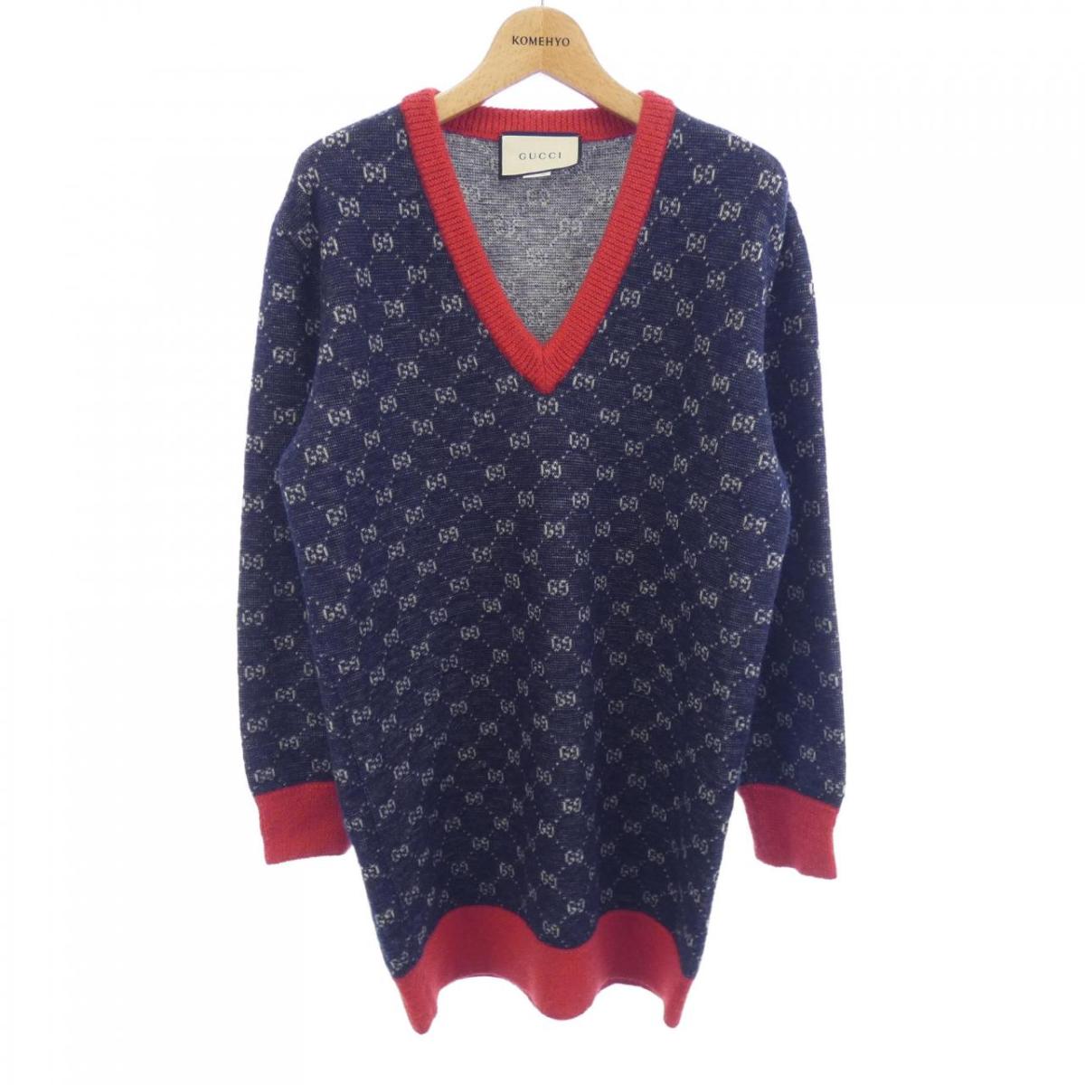 セール品質は非常に良い のgucci レディースファッション ワンピース Gucci グッチ グッチ 中古 送料込 の