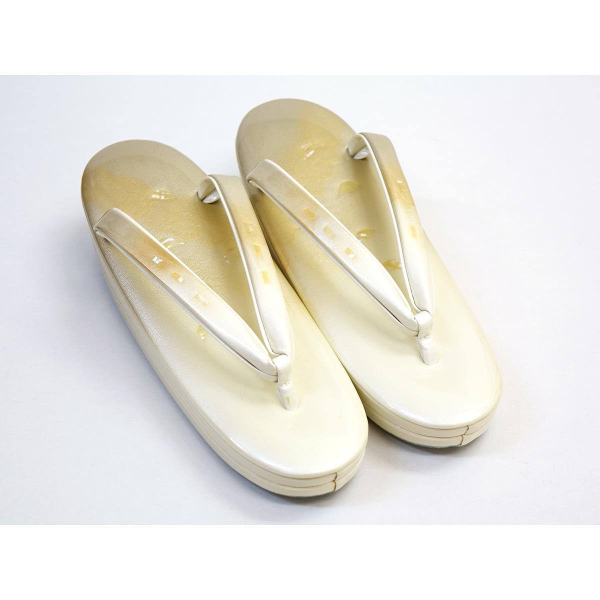 新品 お上さん草履 螺鈿 号 新品 Loadedcafe Com