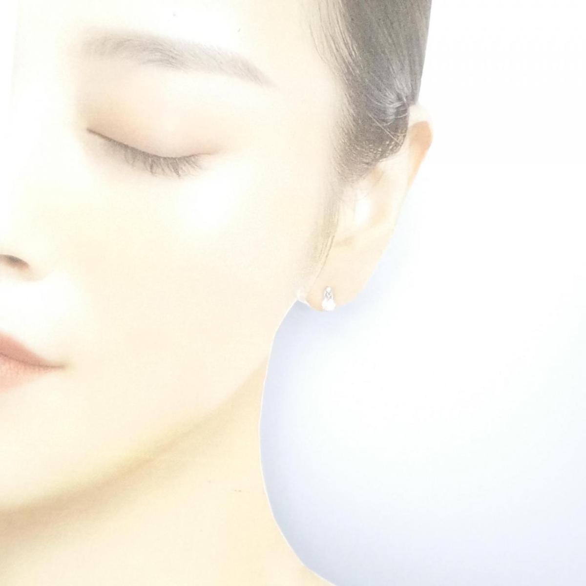 18%OFF K18WG ダイヤモンド ピアス 0.50CT tempoheritage.com