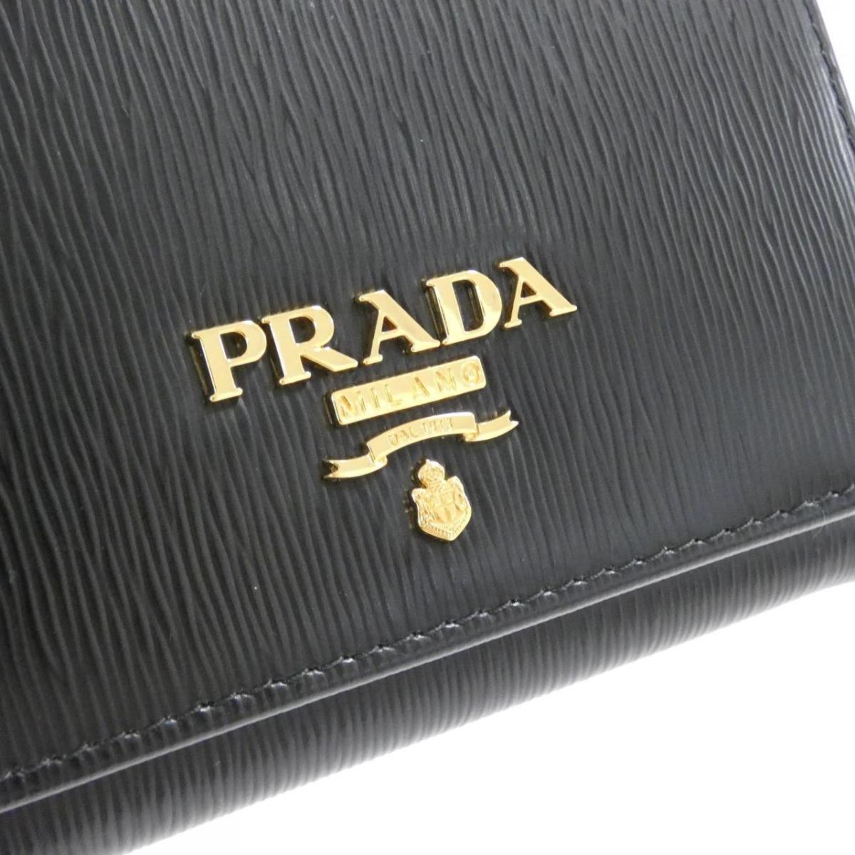 人気の製品 未使用品 PRADA 三つ折り財布 1MH176 プラダ 76