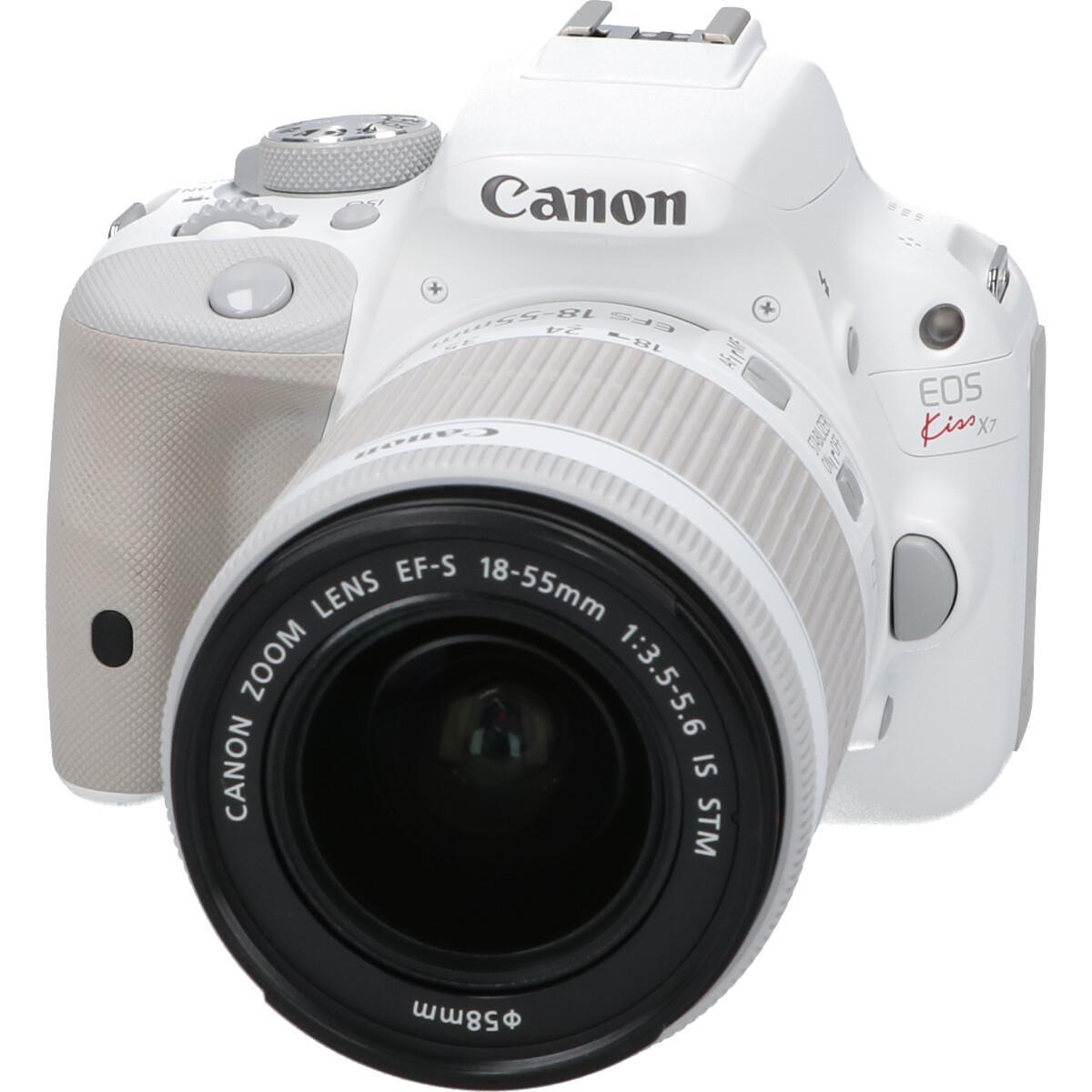 販売 ＣＡＮＯＮ ＥＯＳ ＫＩＳＳ Ｘ７ １８−５５ＳＴＭ ホワイト