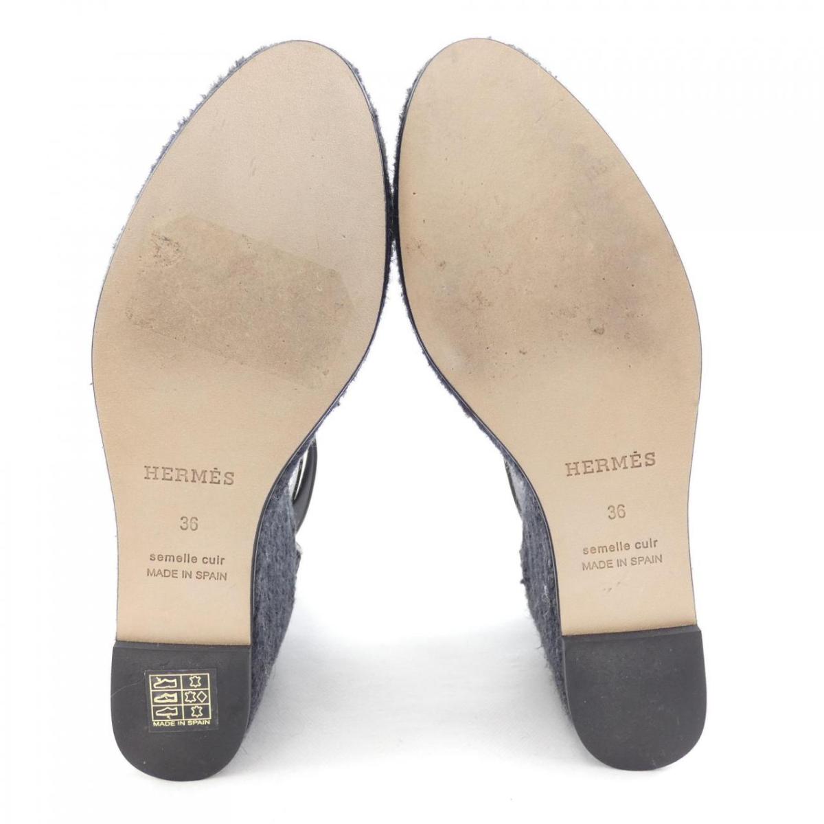 HERMES サンダル semelle cuir 靴 サンダル cocopalm.gr