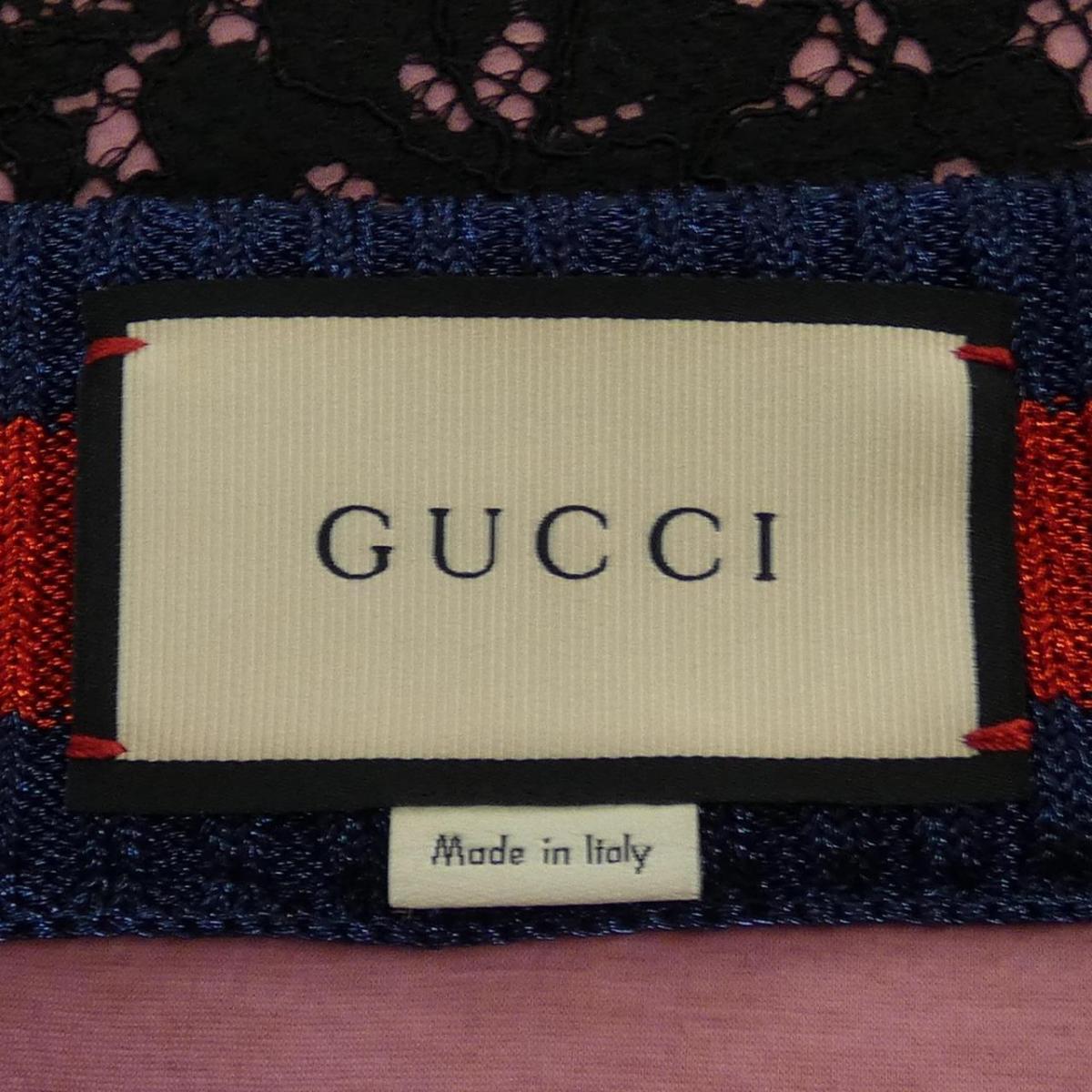 最新作の m2968 GUCCI グッチ デニム スカート ひざ丈スカート - www