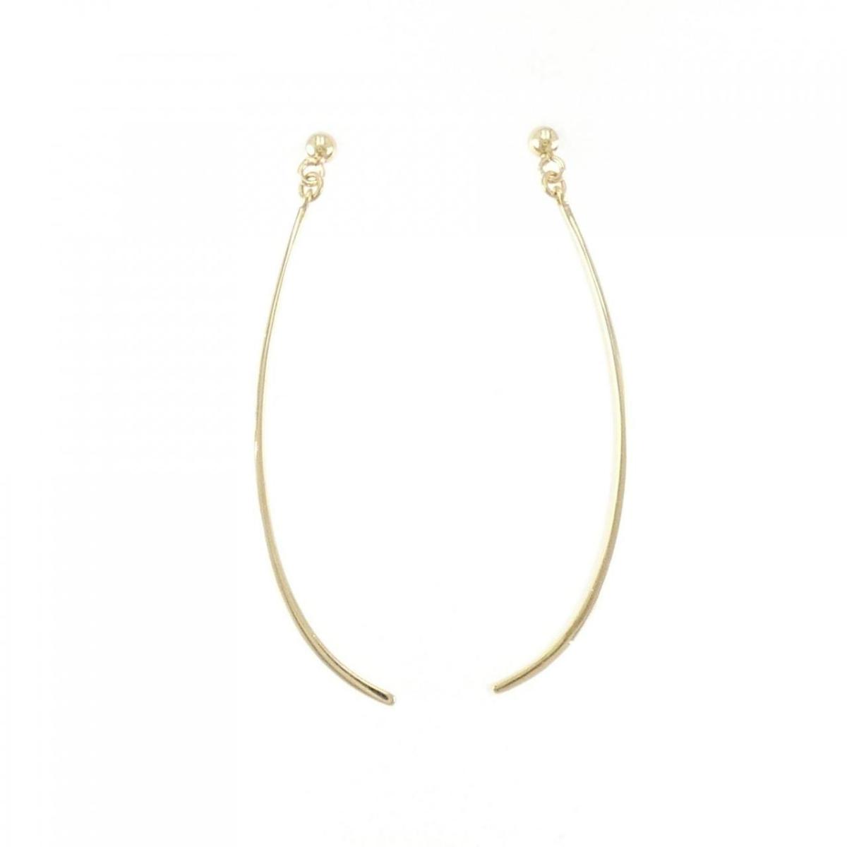 楽天市場】【shiharaシハラ】 post pierce 0102 K18YG ポストピアス