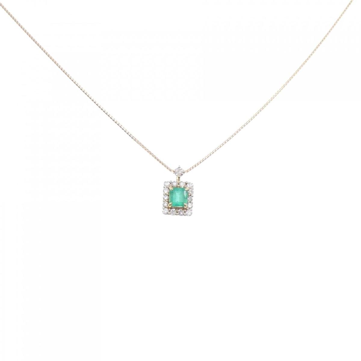 楽天市場】K18 エメラルド ネックレス 0.35/0.34ct ダイヤモンド 楽天市場】K18 エメラルド ネックレス 0.35/0.34ct ダイヤモンド