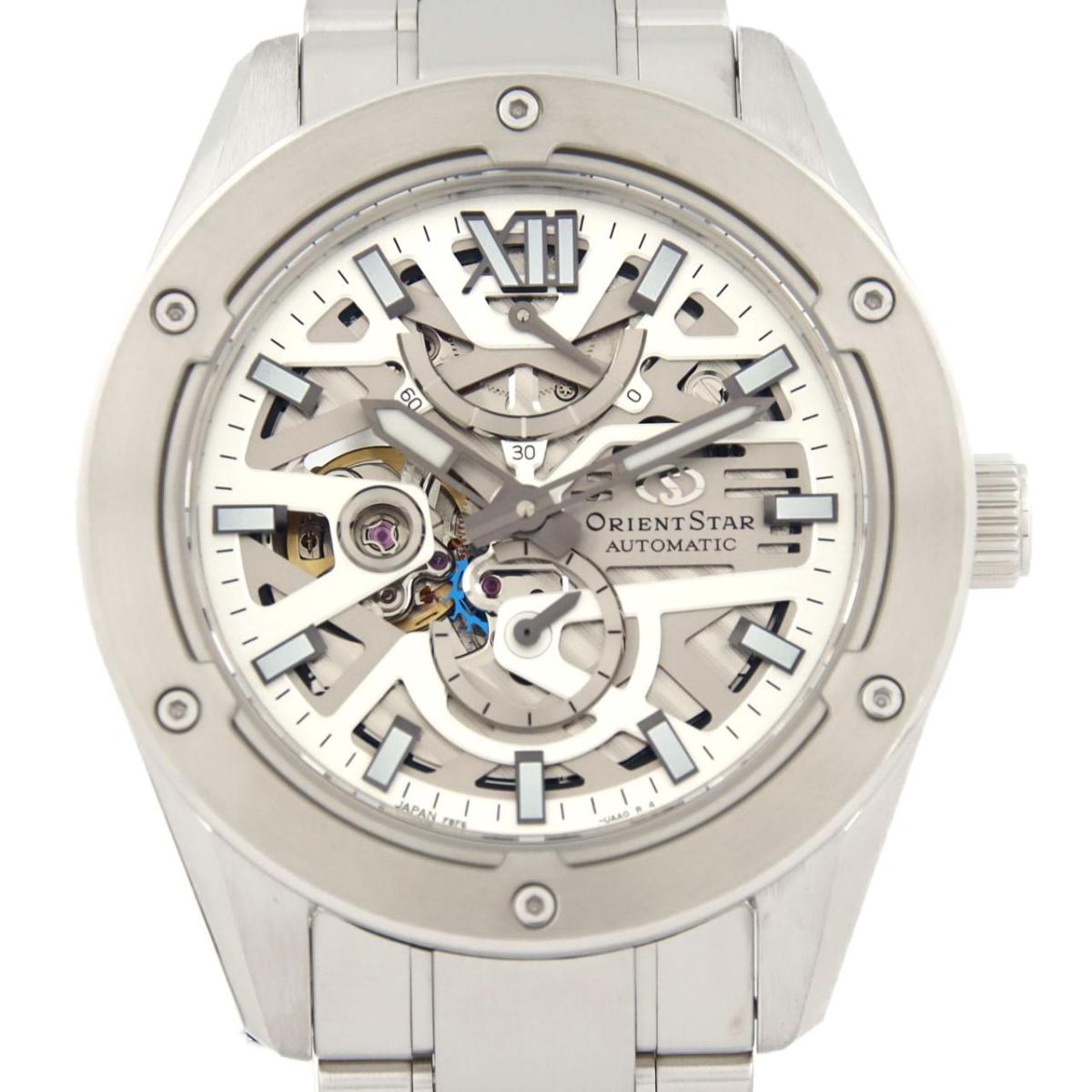 楽天市場】オリエントスター F6R4-UAB0 自動巻 腕時計 シルバー文字盤