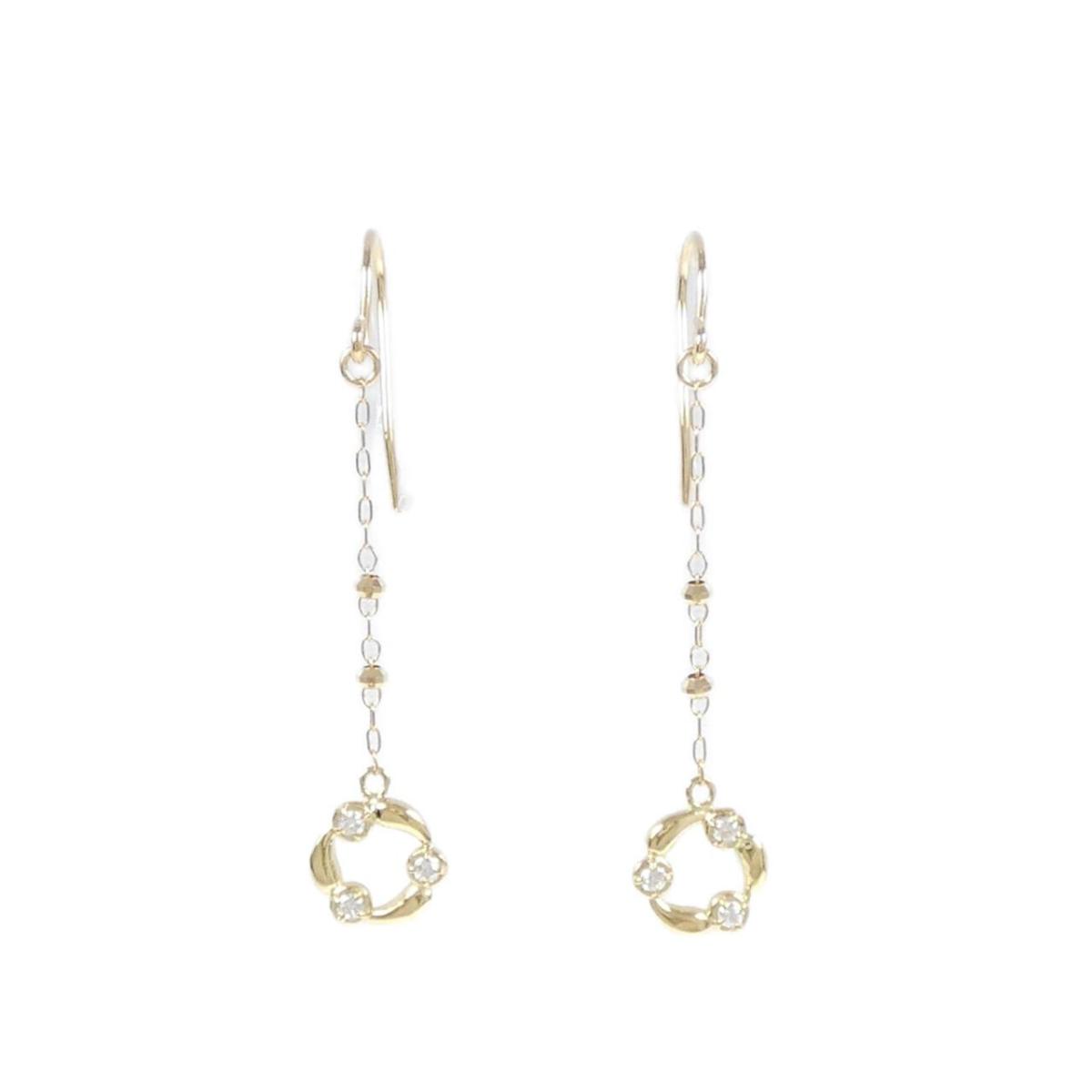 【リメイク】K18YG ダイヤモンド ピアス 0.06CT【中古】|KOMEHYO ONLINESTORE 店