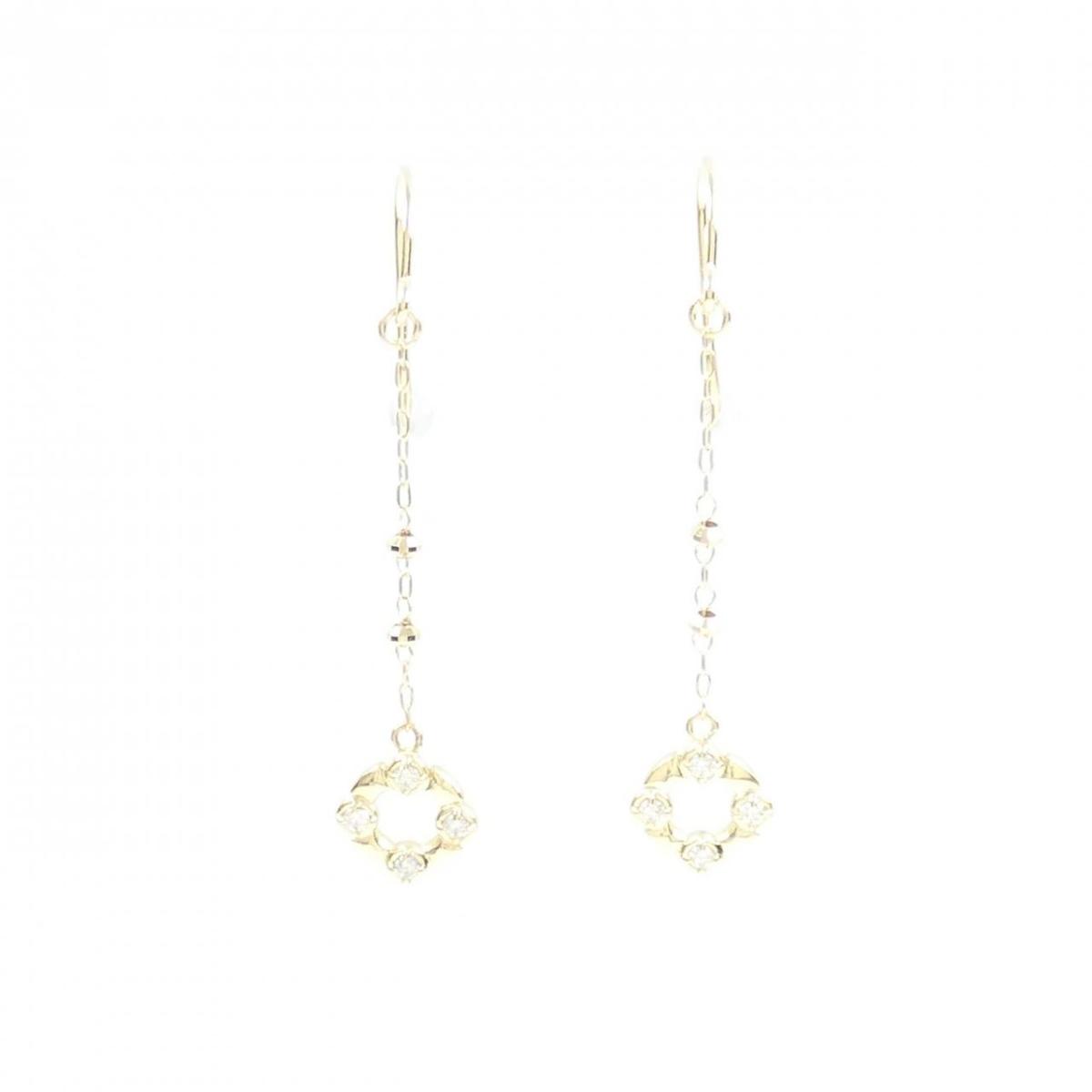 【リメイク】K18YG ダイヤモンド ピアス 0.08CT【中古】|KOMEHYO ONLINESTORE 店