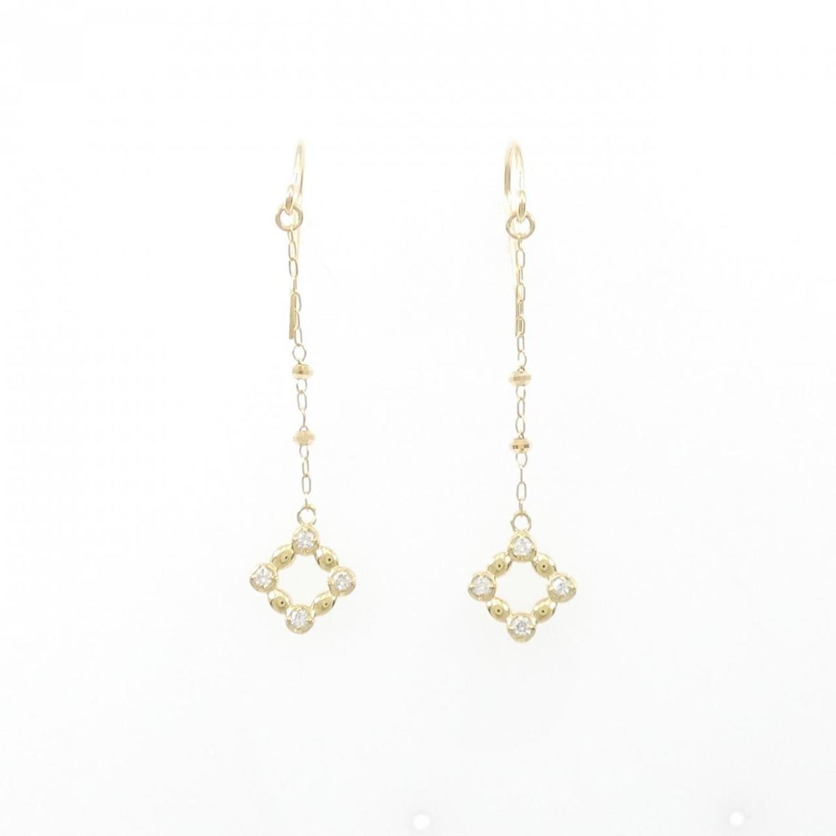 【リメイク】K18YG ダイヤモンド ピアス 0.08CT【中古】|KOMEHYO ONLINESTORE 店