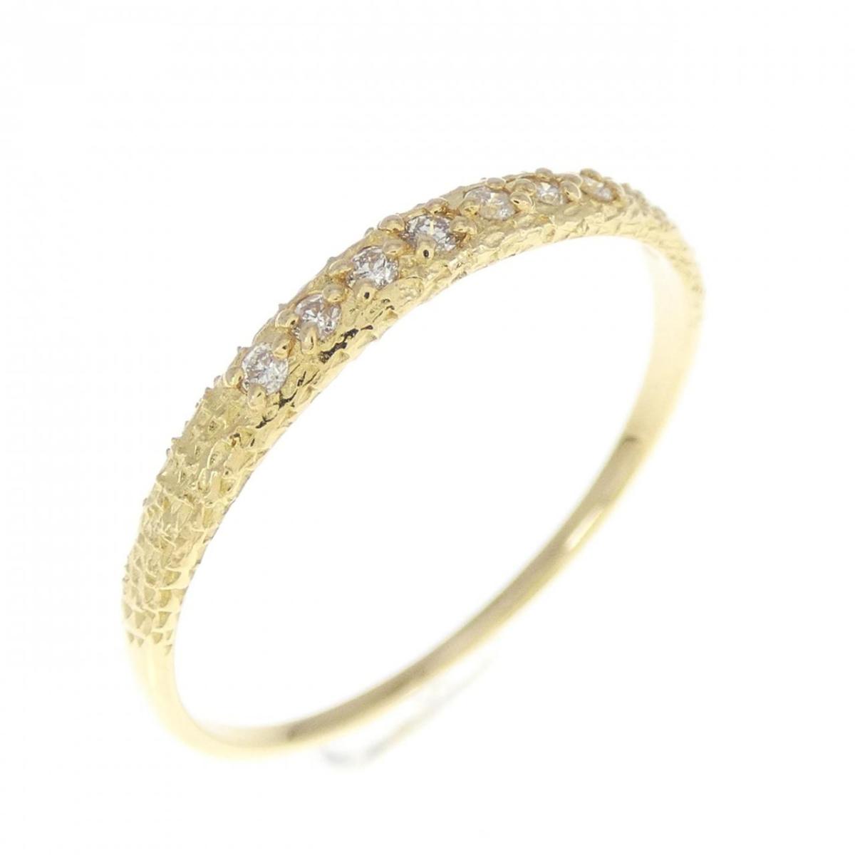 【KOMEHYO】 【リメイク】K18YG ダイヤモンド リング 0.05CT【中古】 【コメ兵】