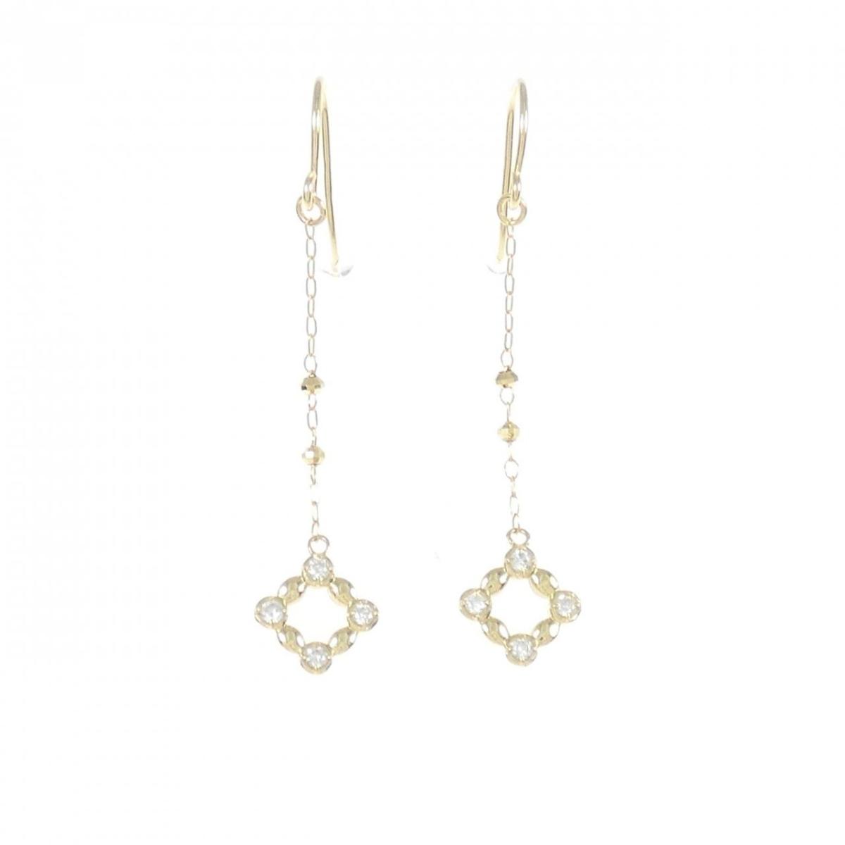 【リメイク】K18YG ダイヤモンド ピアス 0.08CT【中古】|KOMEHYO ONLINESTORE 店