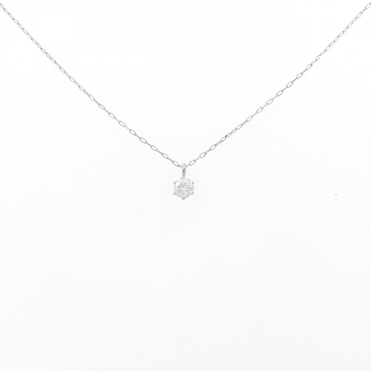 【KOMEHYO】 【リメイク】PT ソリティア ダイヤモンド ネックレス 0.10CT【中古】 【コメ兵】|KOMEHYO ONLINESTORE 店