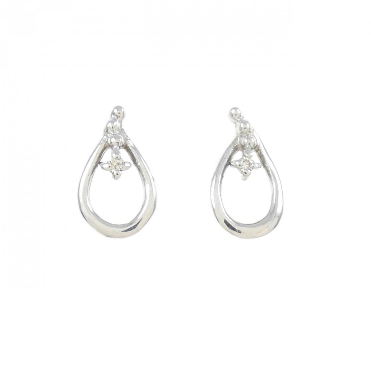 【KOMEHYO】 K18WG ダイヤモンド ピアス 0.012CT【中古】 【コメ兵】 20,138円