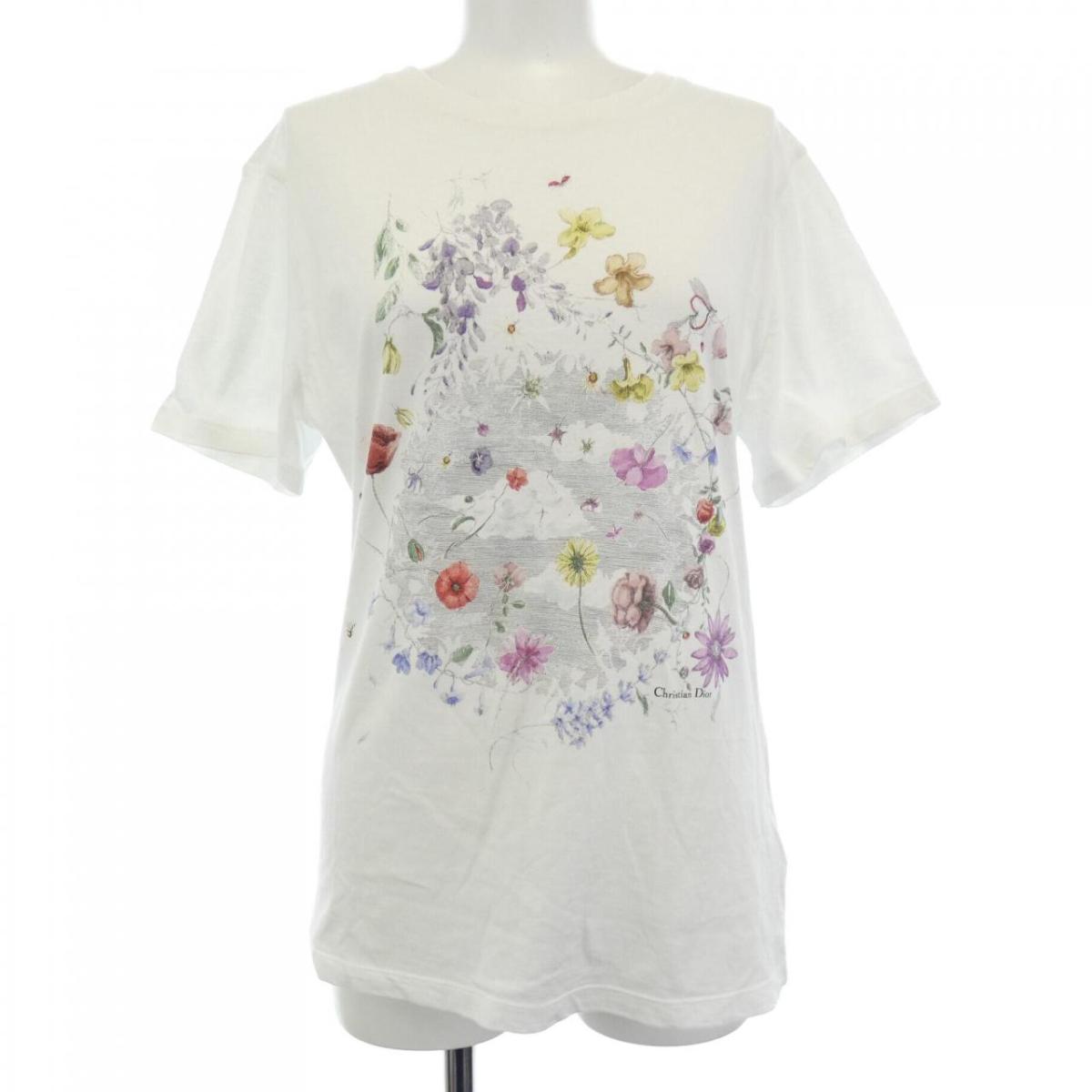 クリスチャンディオール コットン Tシャツ S レディース ホワイト 楽天市場】Christian Dior クリスチャンディオール 253T40A4403