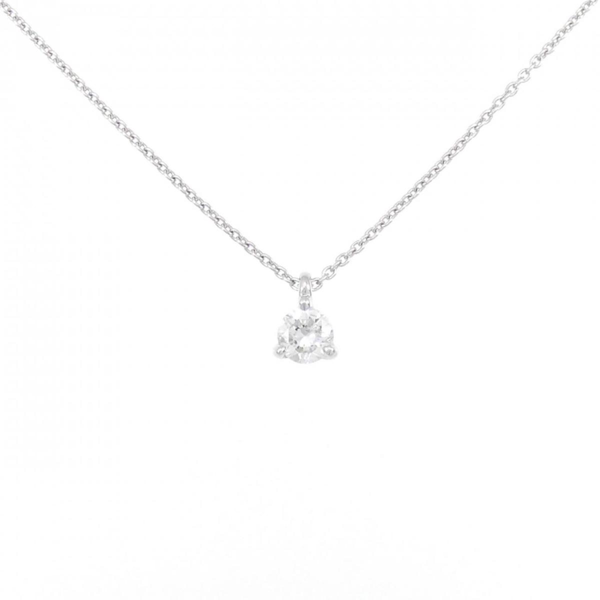 【KOMEHYO】 【リメイク】PT ダイヤモンド ネックレス 0.206CT E VS1 Good【中古】 【コメ兵】