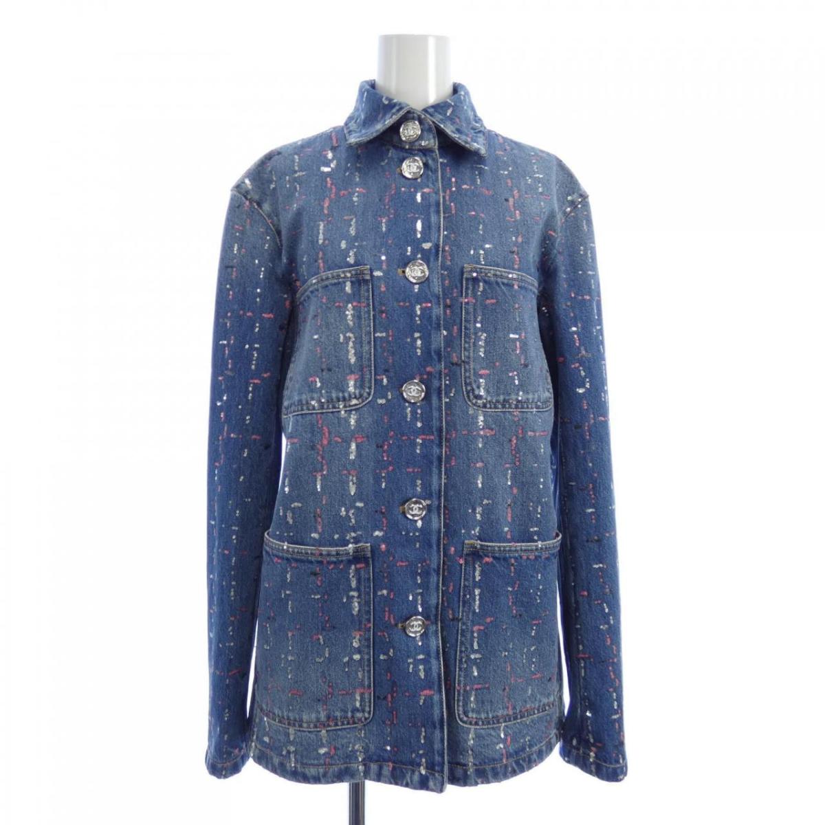 CHANEL デニムジャケット 2410039279069_1_b.jpg
