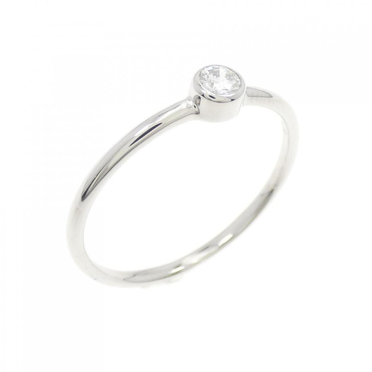 【KOMEHYO】 【リメイク】PT ダイヤモンド リング 0.10CT【中古】 【コメ兵】