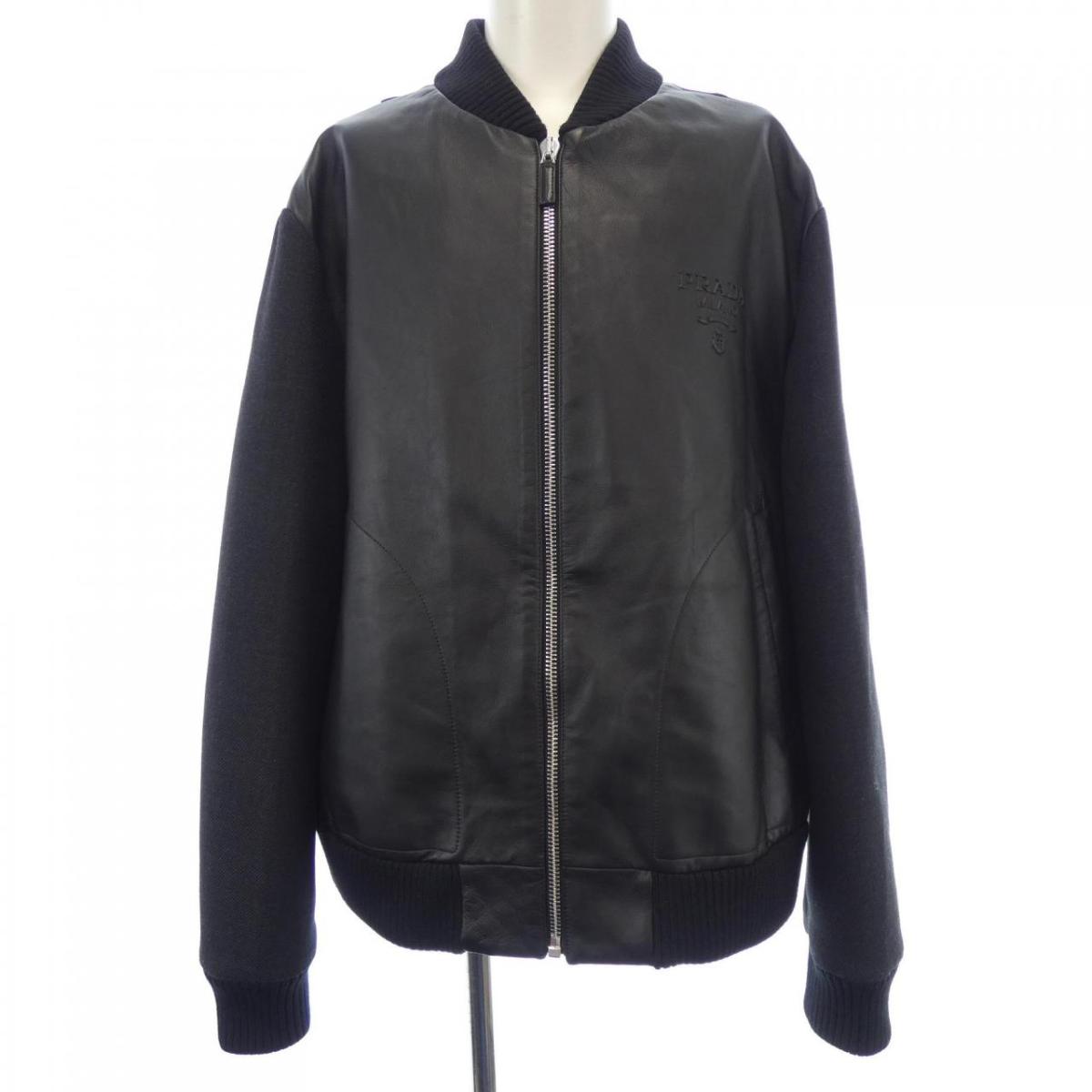 楽天市場】プラダ PRADA レザーパッチ ナイロン Size:52