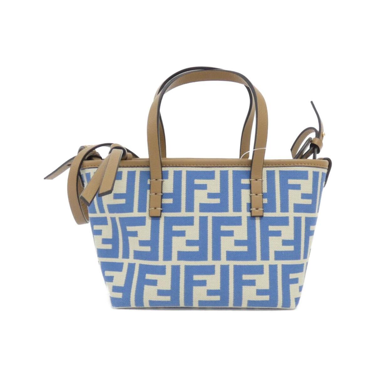 新作☆【FENDI】ロール ラージ ロール ラージ ファブリック ライトブルー | Fendi
