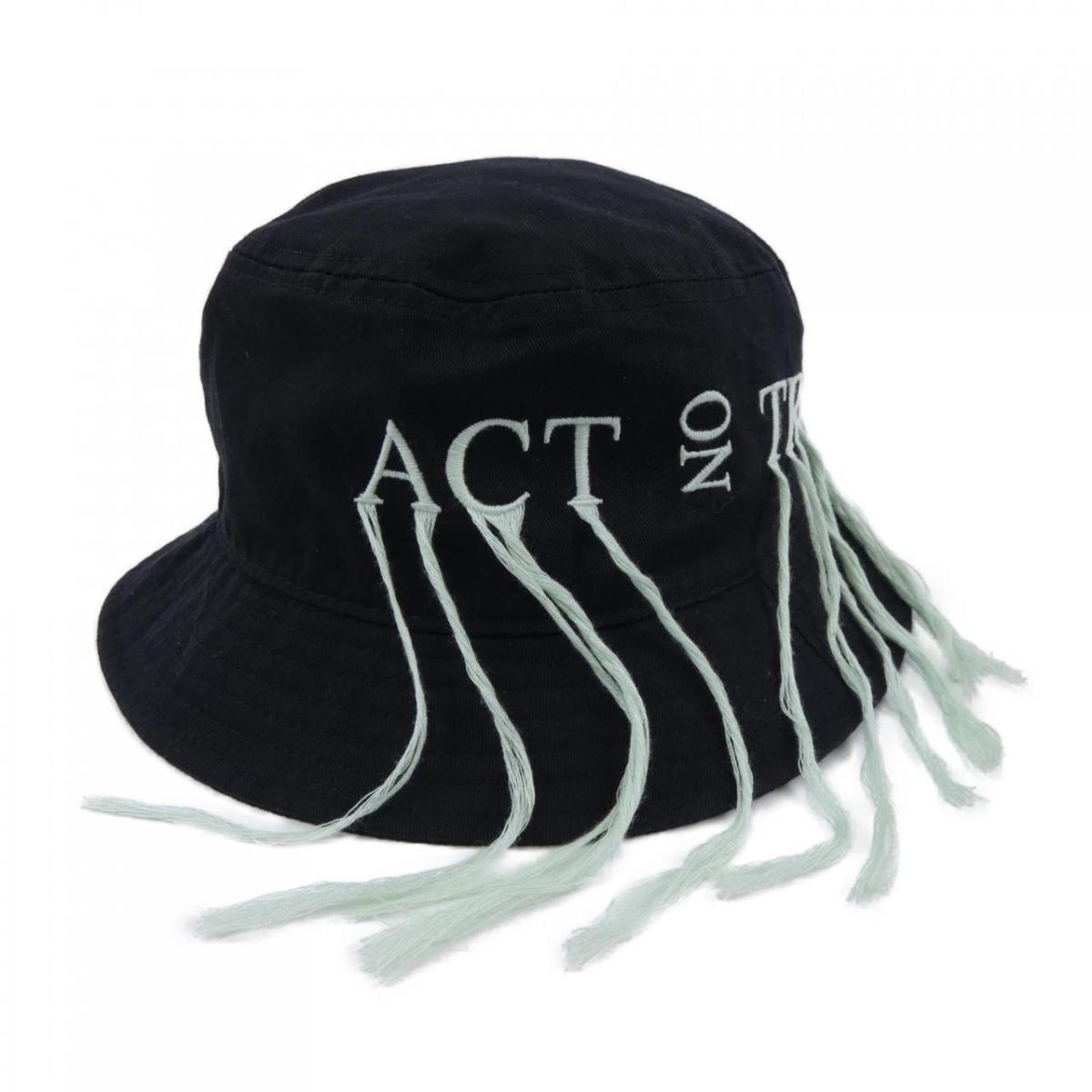 美品　Acne Studious　バケットハット　ブラック　メンズ　L　61㎝ Acne Studios アクネストゥディオズ バケットハット メンズ